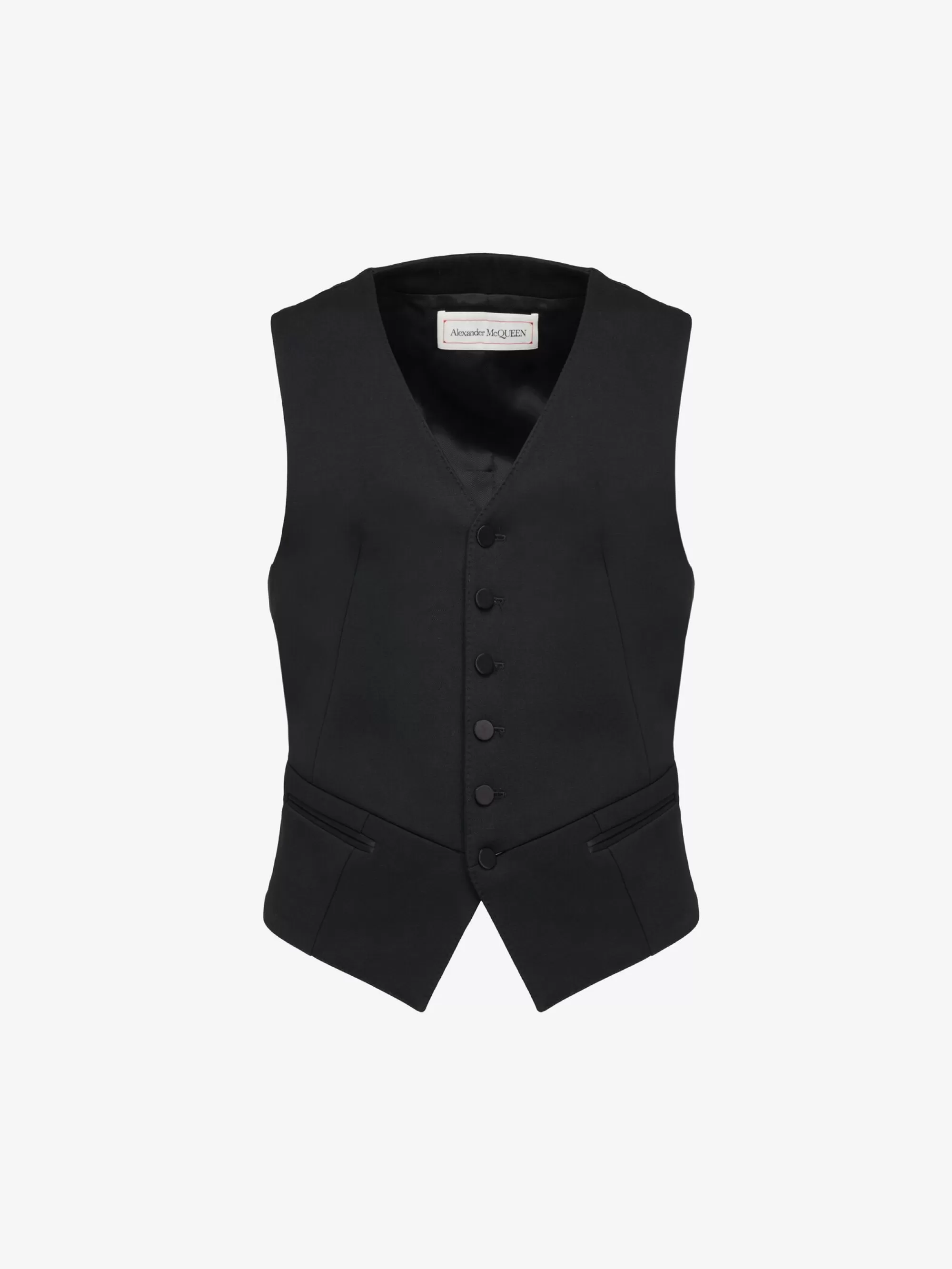 Men's Twisted Seam Waistcoat in >Alexander McQueen Online