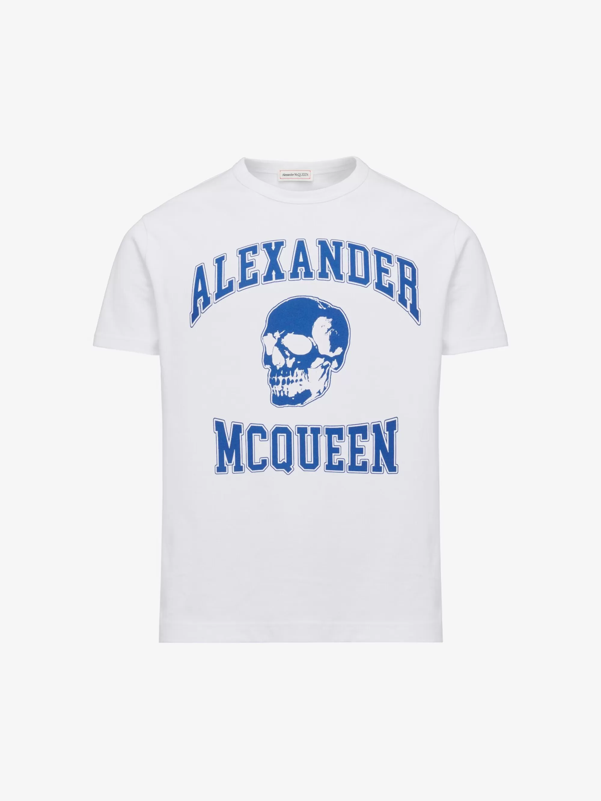 Men's Varsity T-shirt in >Alexander McQueen Cheap