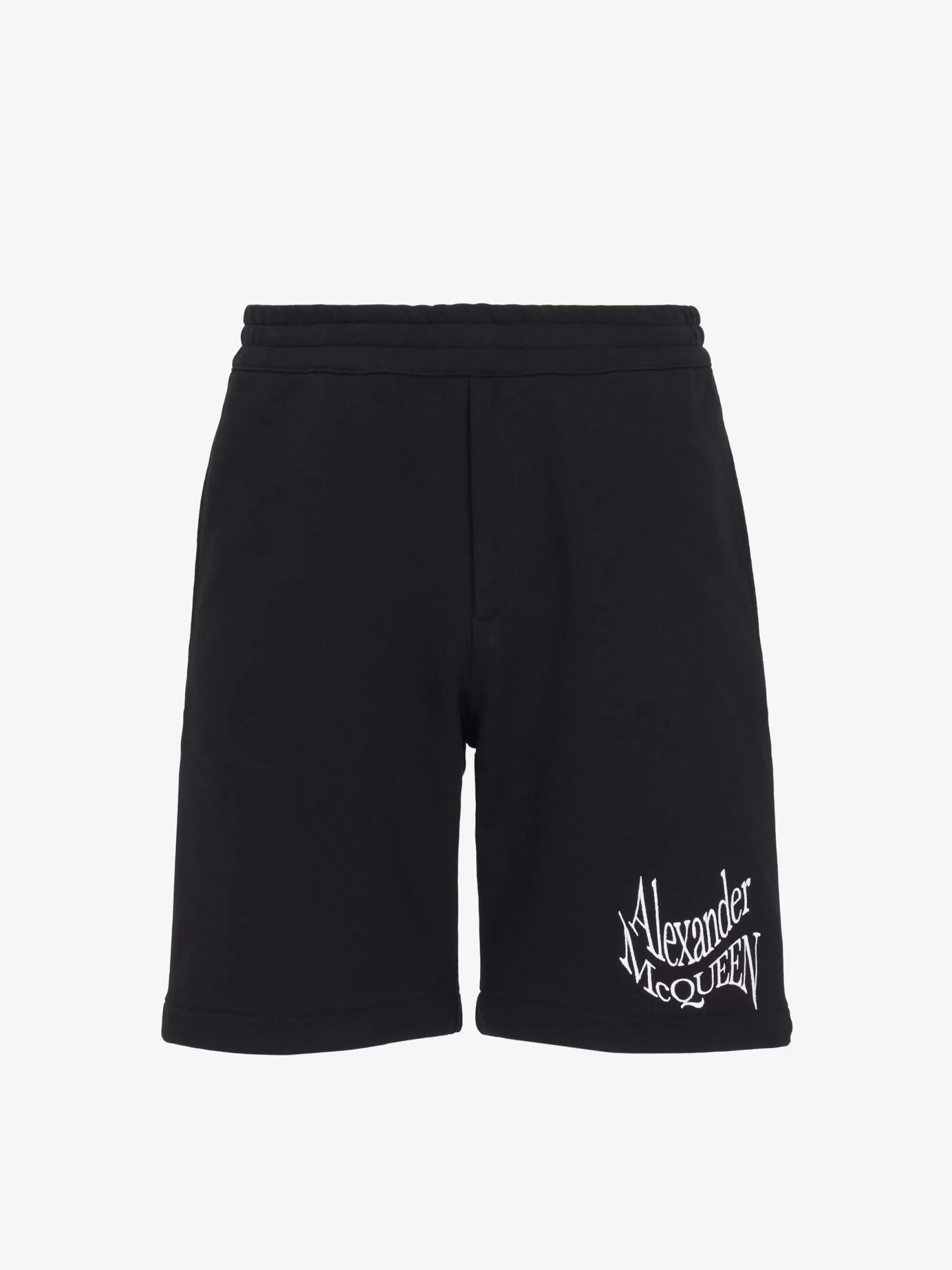 Men's Warped Logo Shorts in >Alexander McQueen Clearance