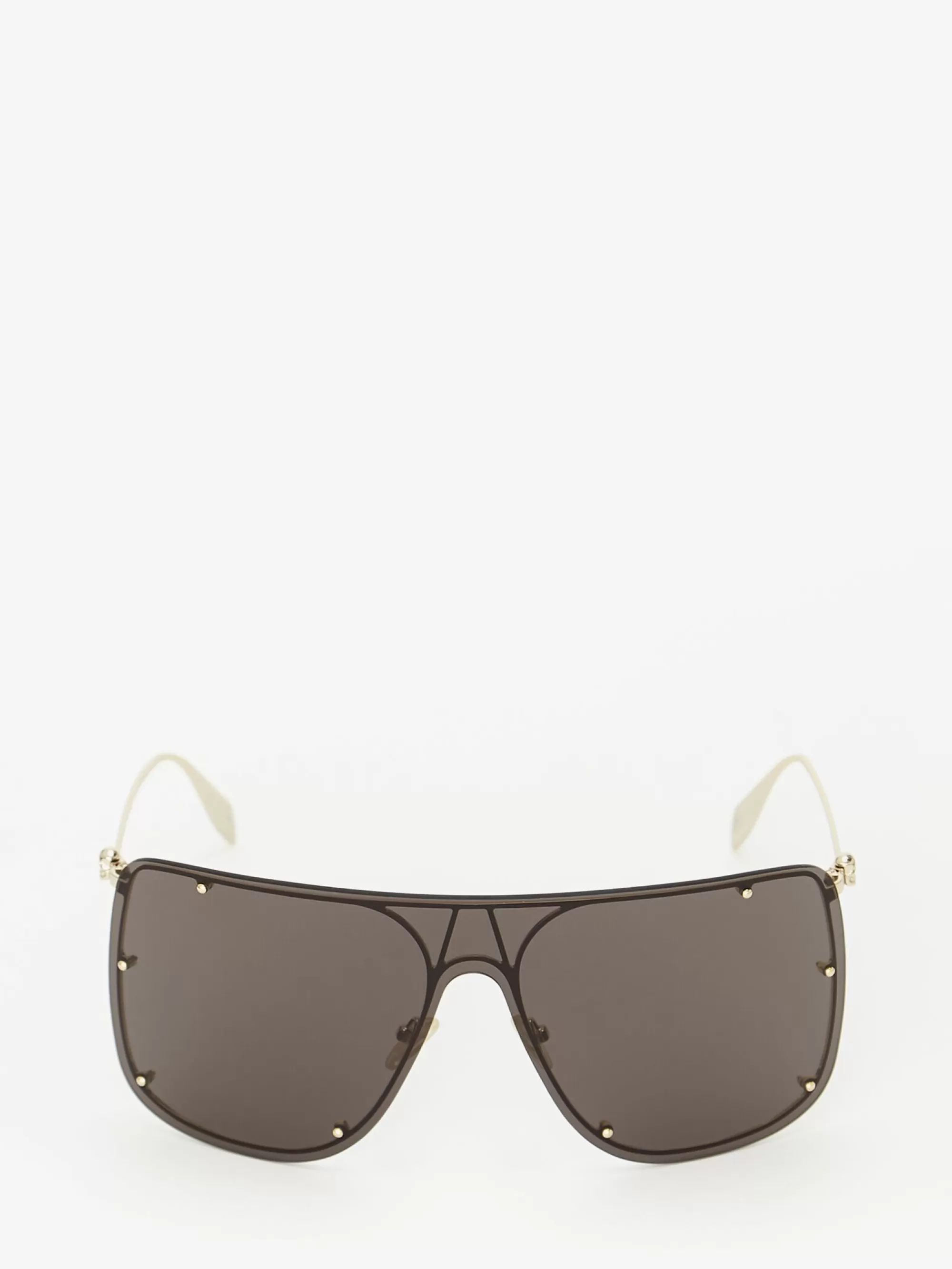 Skull Mask Sunglasses in >Alexander McQueen Shop