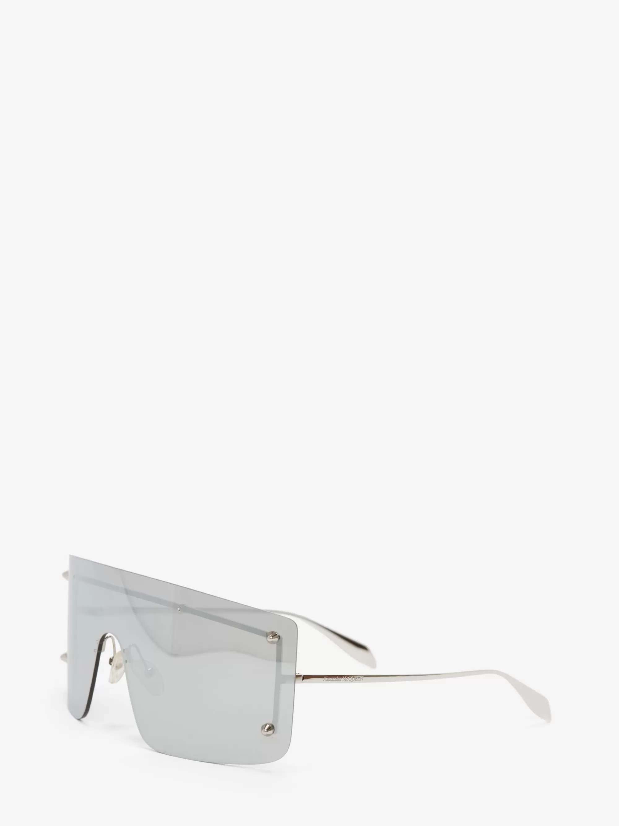 Spike Studs Mask Sunglasses in >Alexander McQueen Store