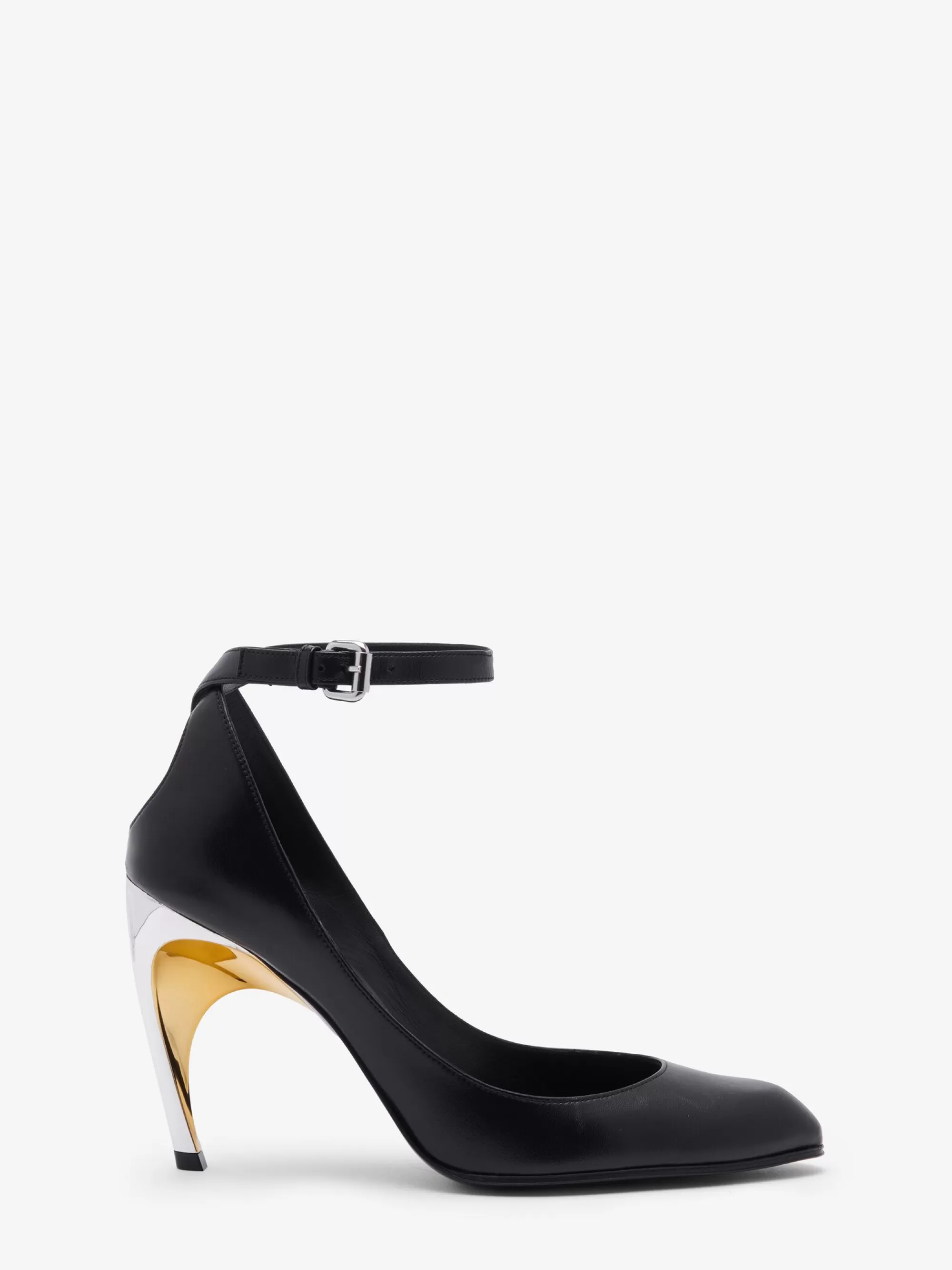 Women's Armadillo Ankle Strap Pump in >Alexander McQueen Fashion