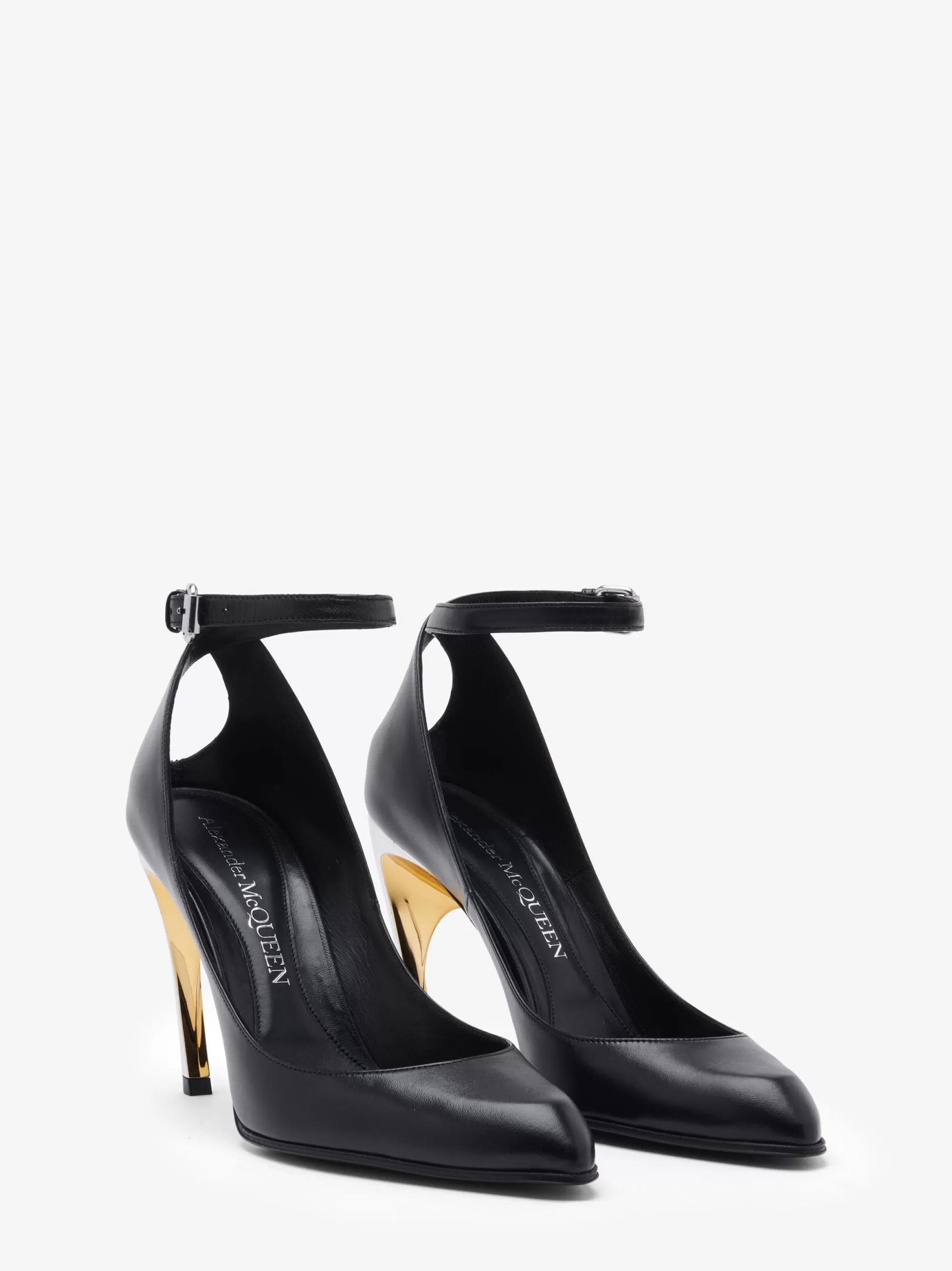 Women's Armadillo Ankle Strap Pump in >Alexander McQueen Fashion