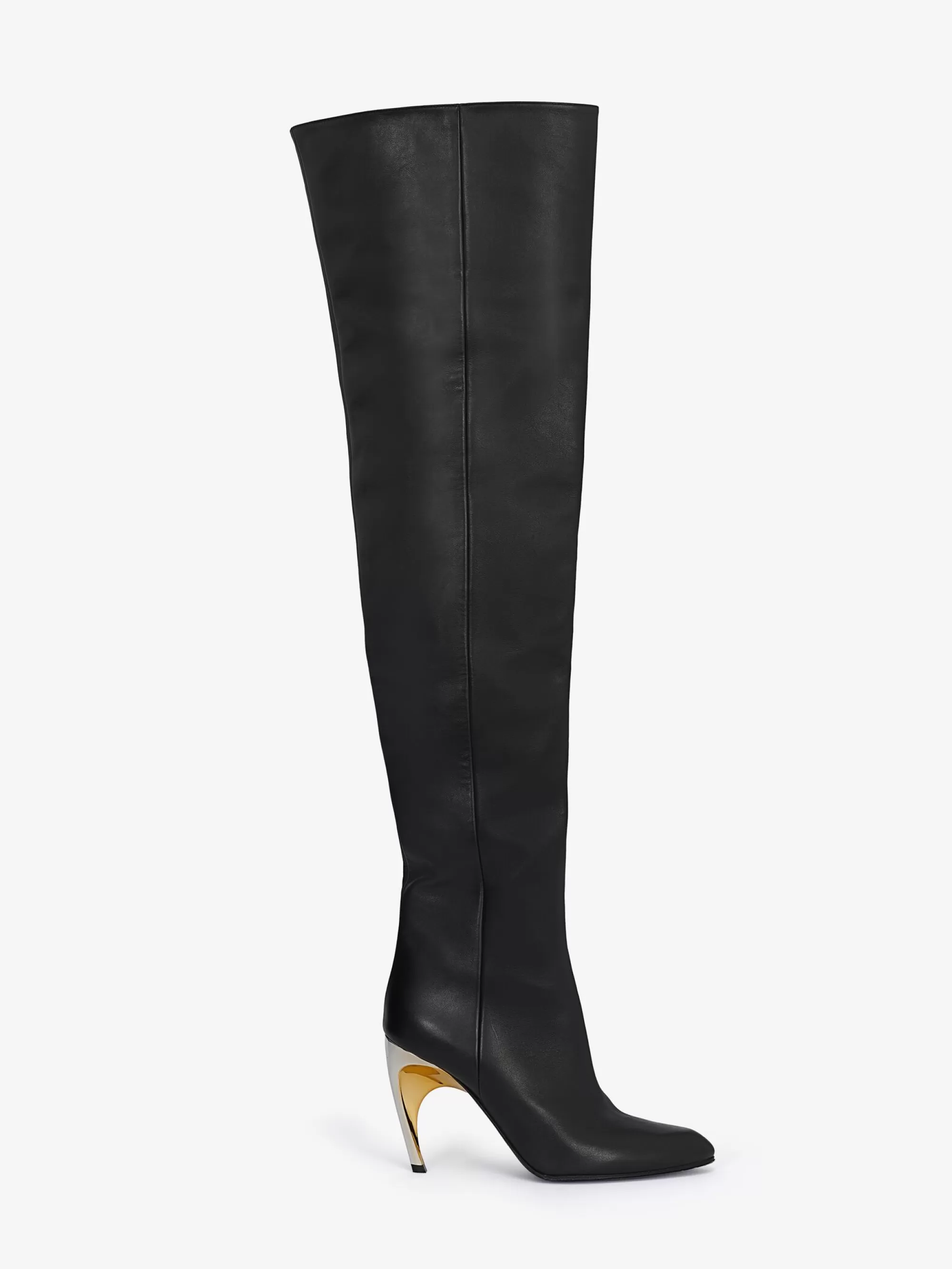 Women's Armadillo Thigh-high Boot in >Alexander McQueen Shop