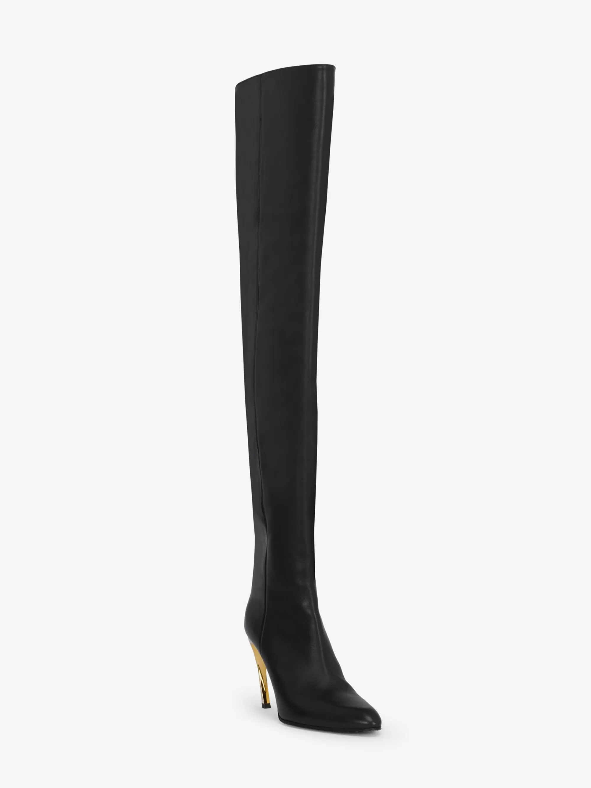 Women's Armadillo Thigh-high Boot in >Alexander McQueen Shop