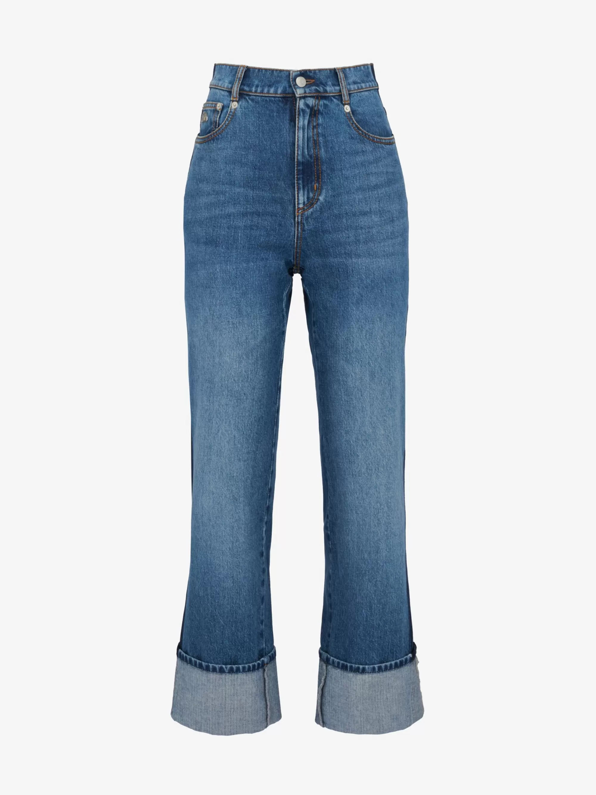 Women's Baggy Boyfriend Jeans in >Alexander McQueen Cheap