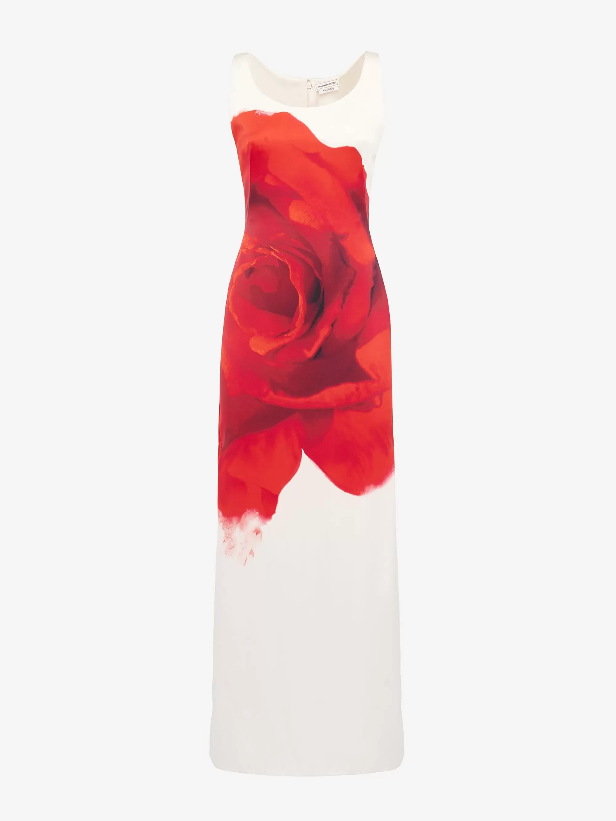 Women's Bleeding Rose Pencil Dress in >Alexander McQueen Online