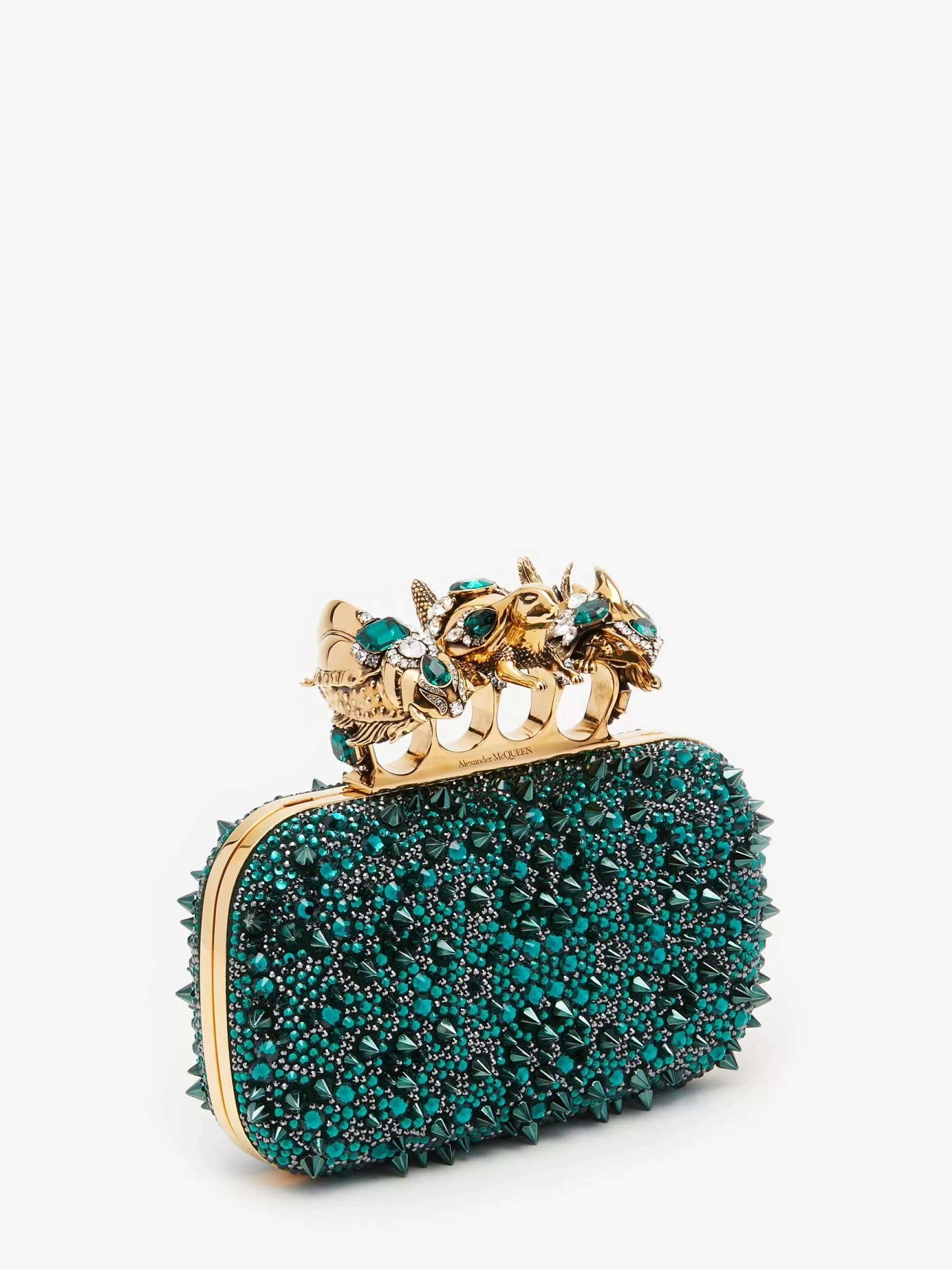 Women's Bosch Knuckle Clutch in >Alexander McQueen New