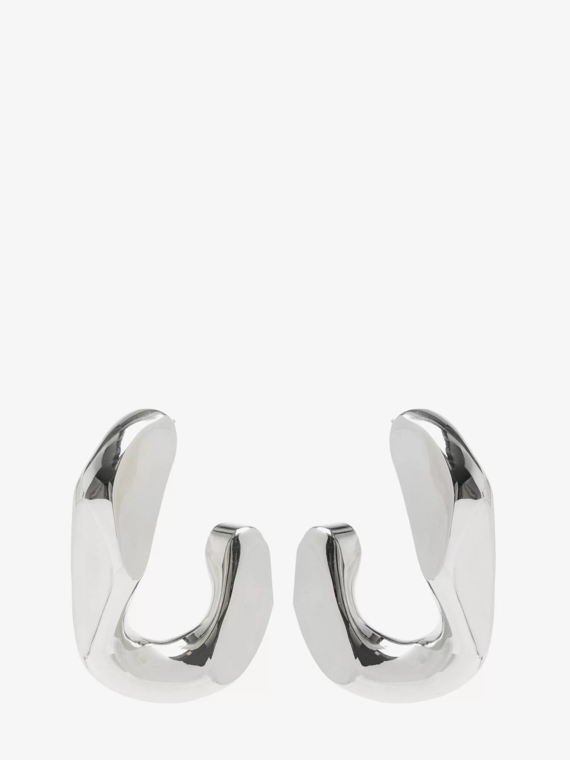 Women's Chain Hoop Earrings in >Alexander McQueen Best Sale