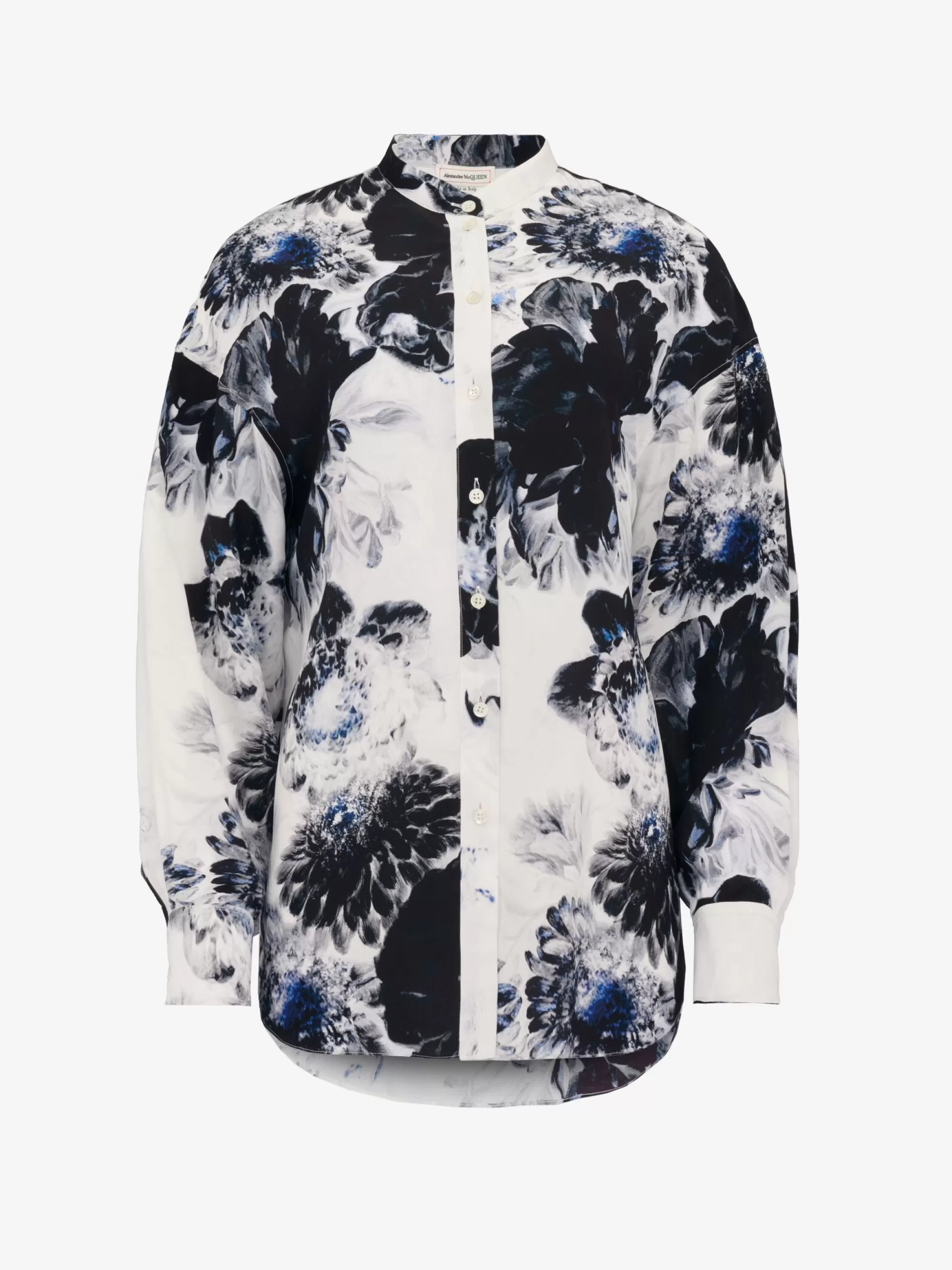 Women's Chiaroscuro Cocoon Sleeve Shirt in >Alexander McQueen Store