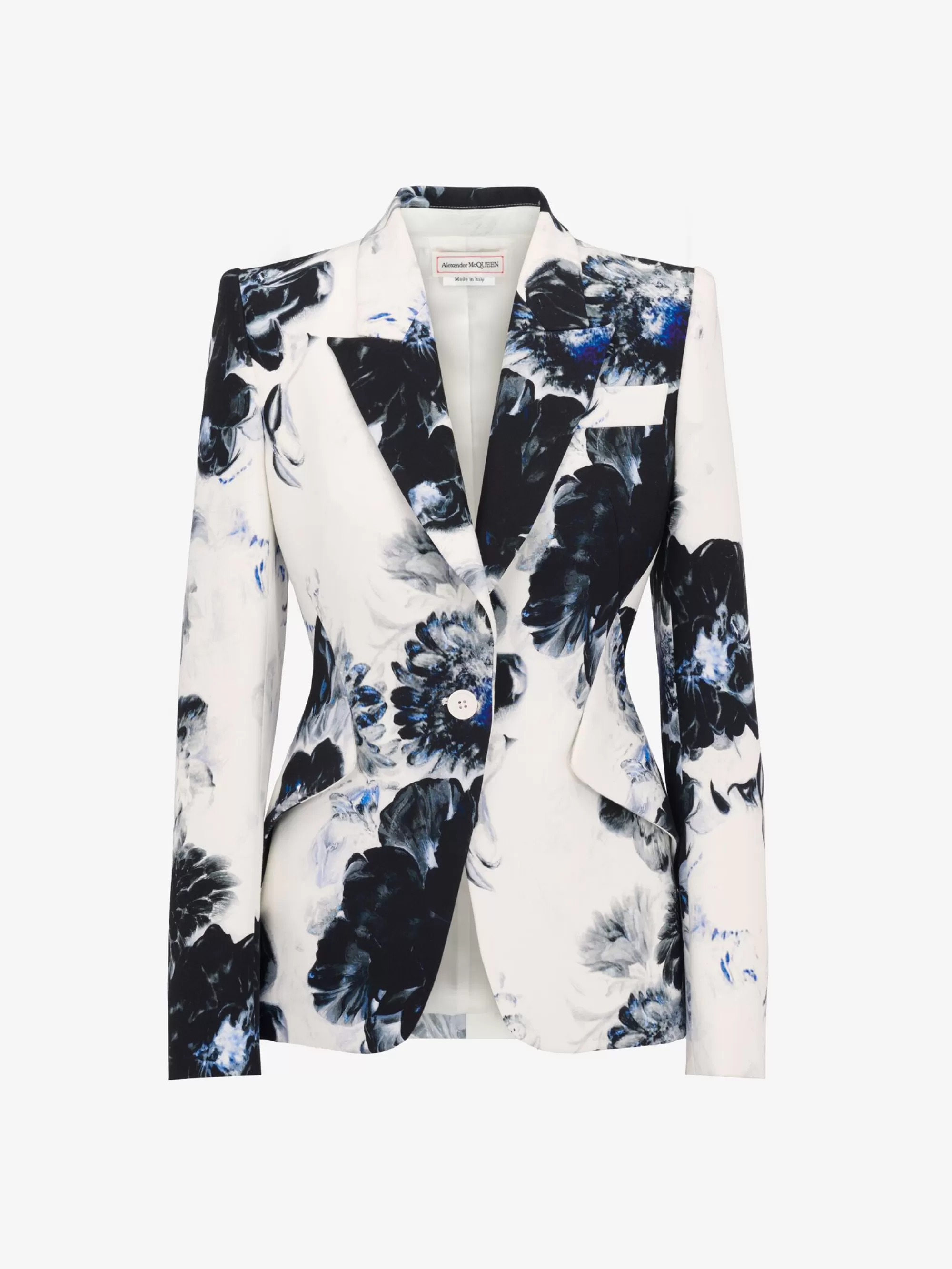 Women's Chiaroscuro Peak Shoulder Jacket in >Alexander McQueen Outlet