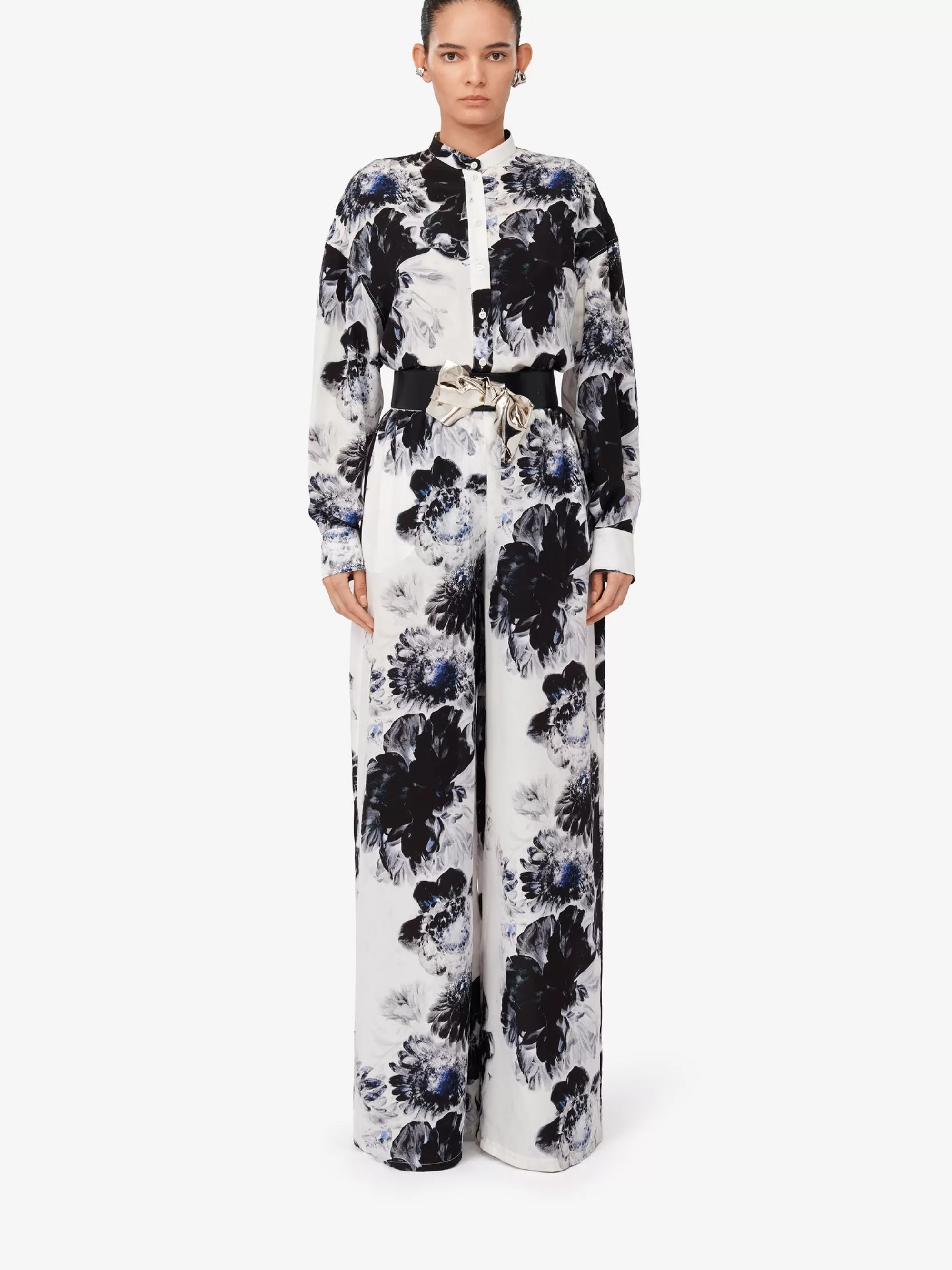 Women's Chiaroscuro Pyjama Trousers in >Alexander McQueen Clearance