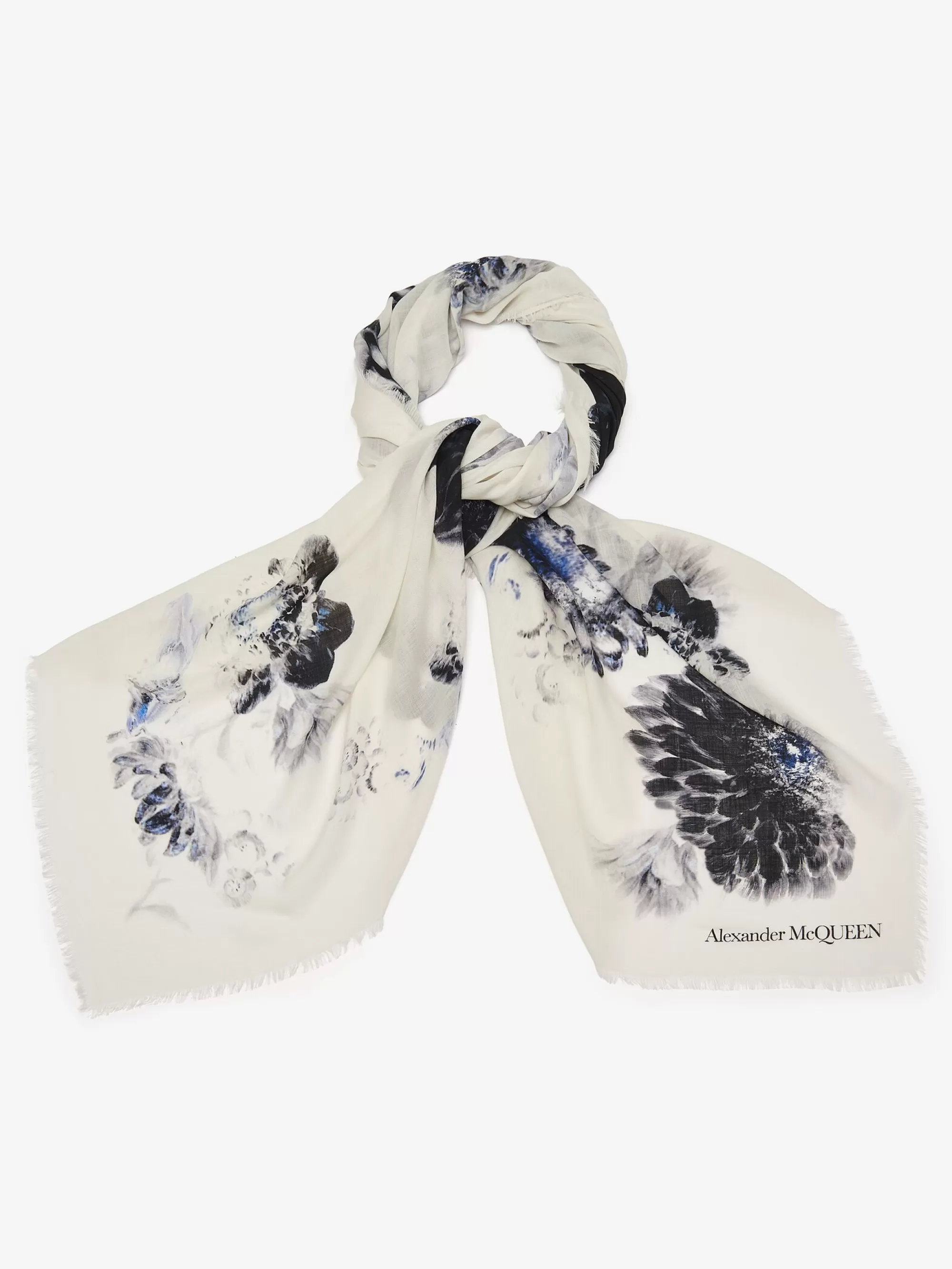 Women's Chiaroscuro Shawl in >Alexander McQueen Best