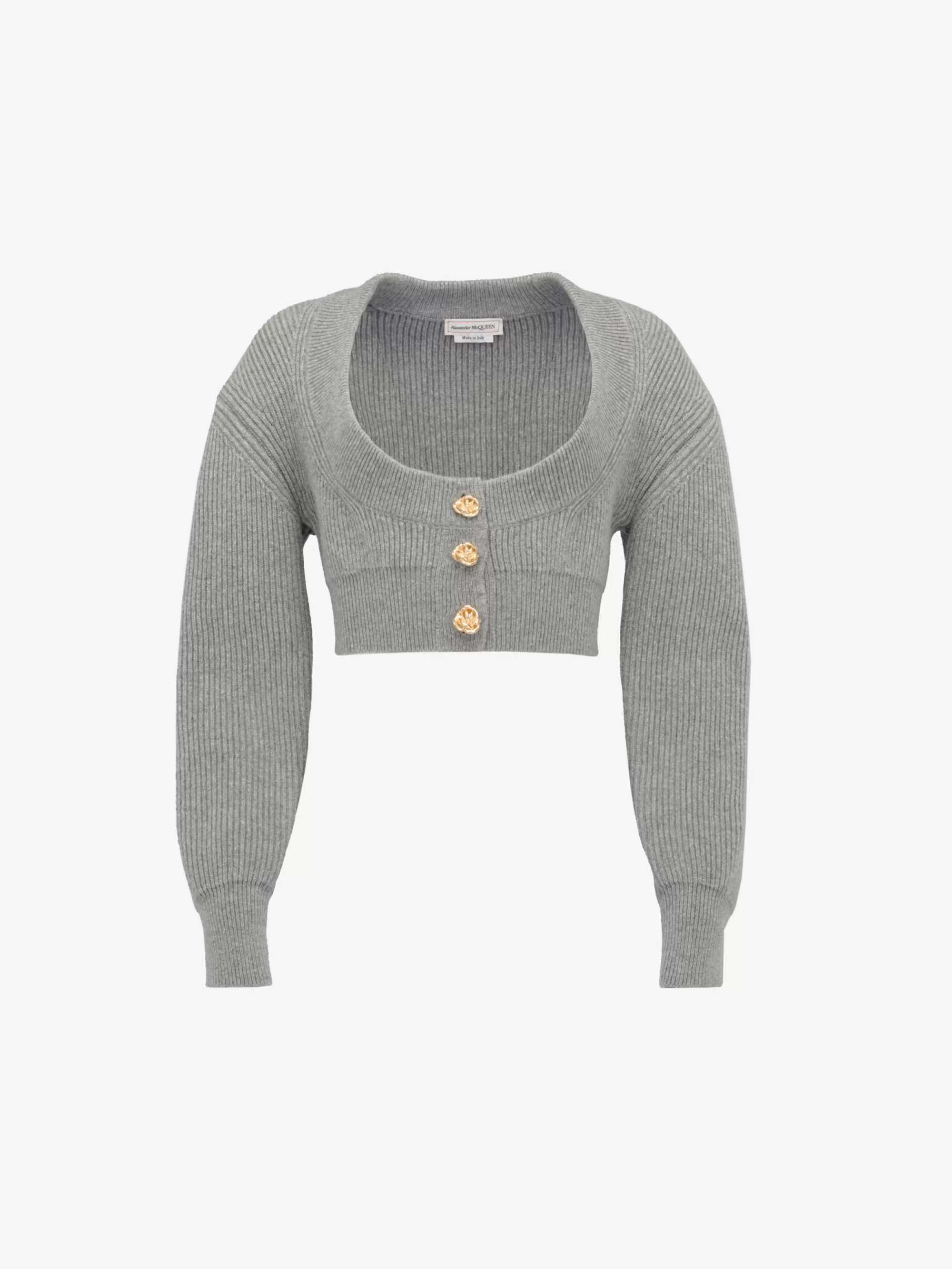 Women's Cocoon Sleeve Cardigan in >Alexander McQueen Online