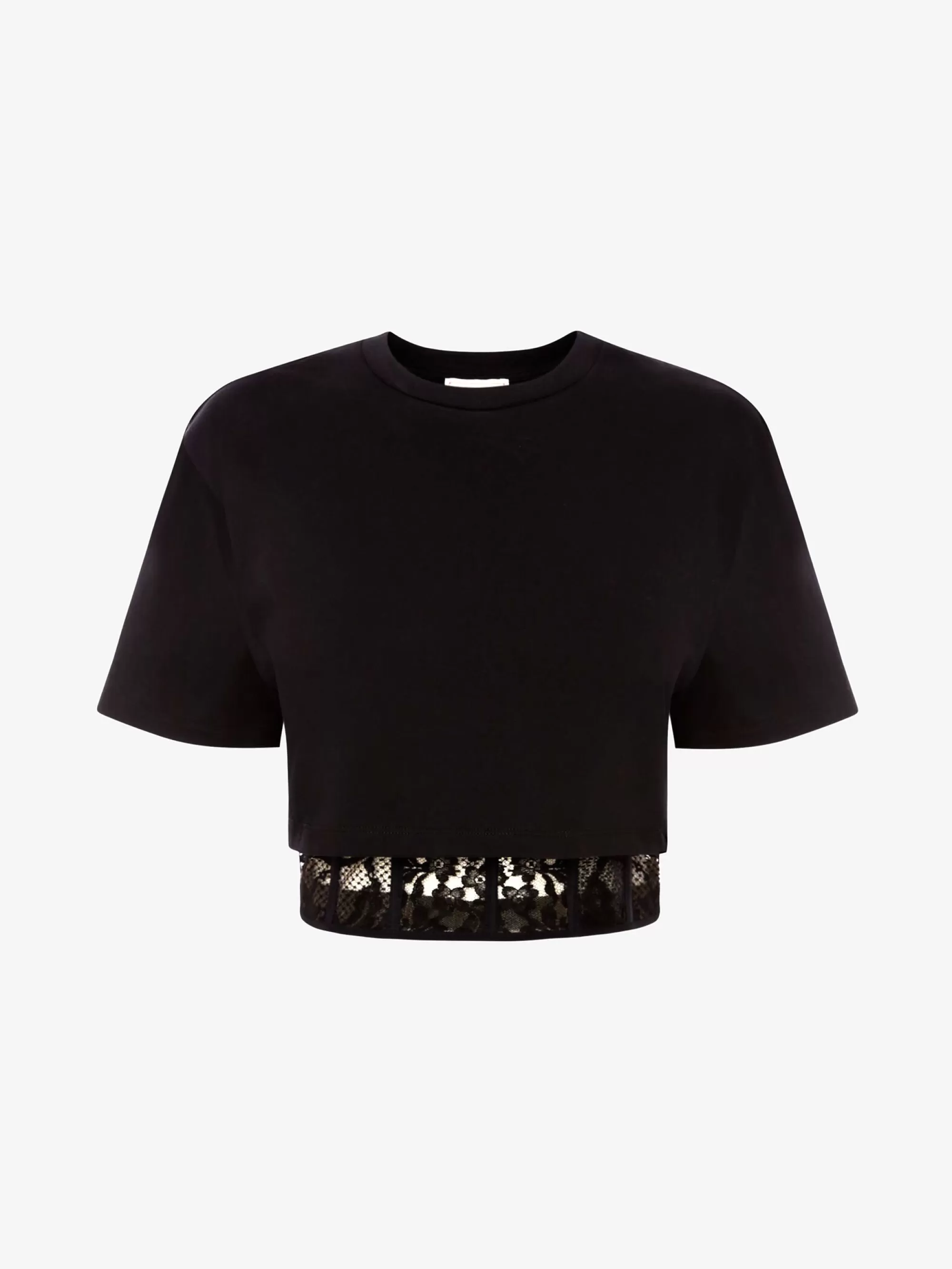 Women's Corset T-shirt in >Alexander McQueen Clearance