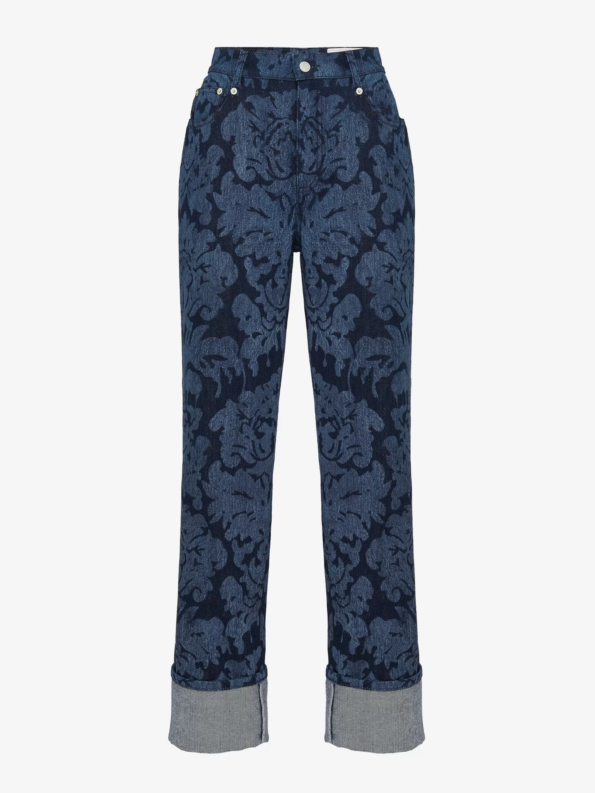 Women's Damask Boyfriend Jeans in >Alexander McQueen Cheap