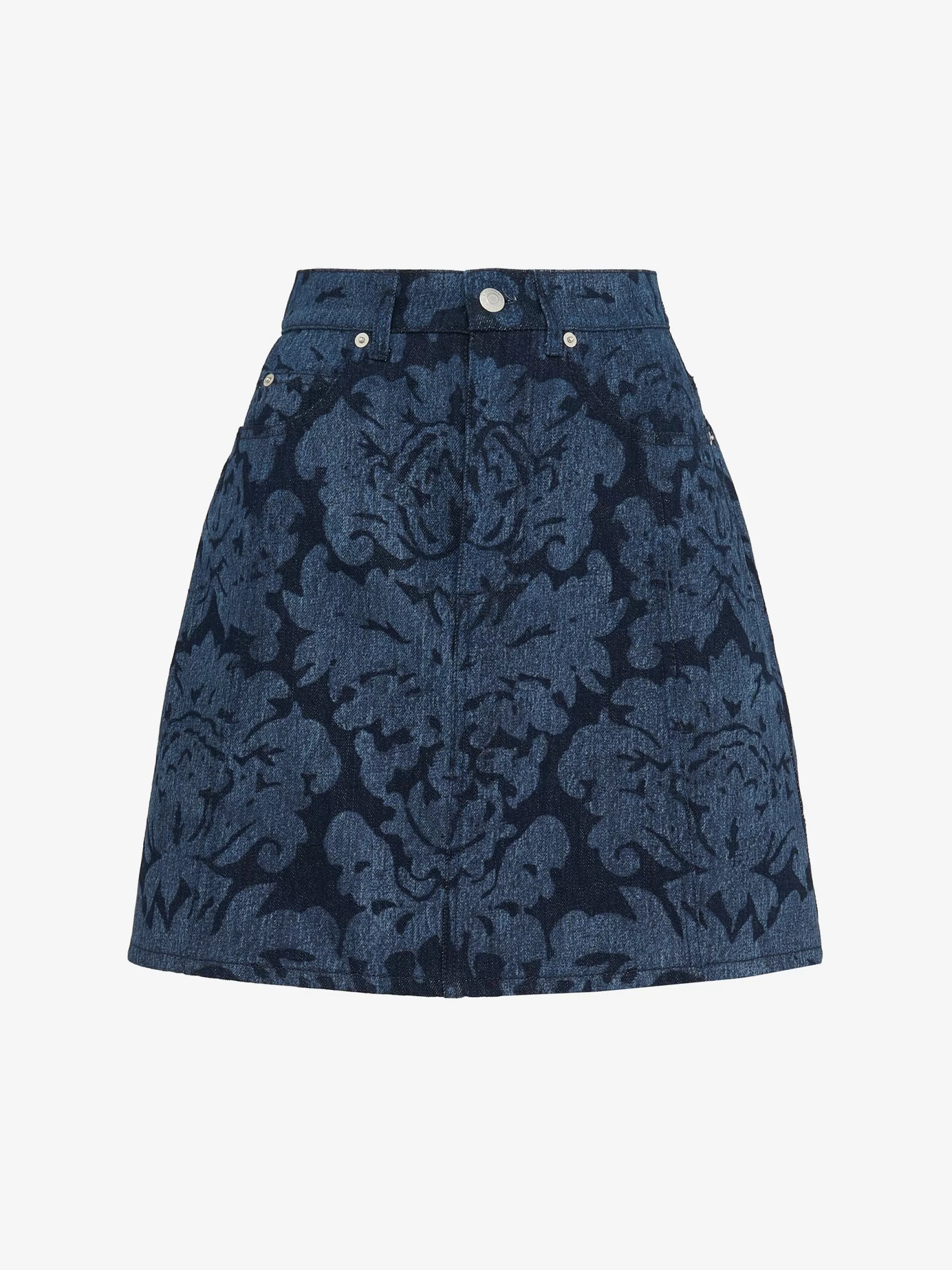 Women's Damask Mini Skirt in >Alexander McQueen Cheap