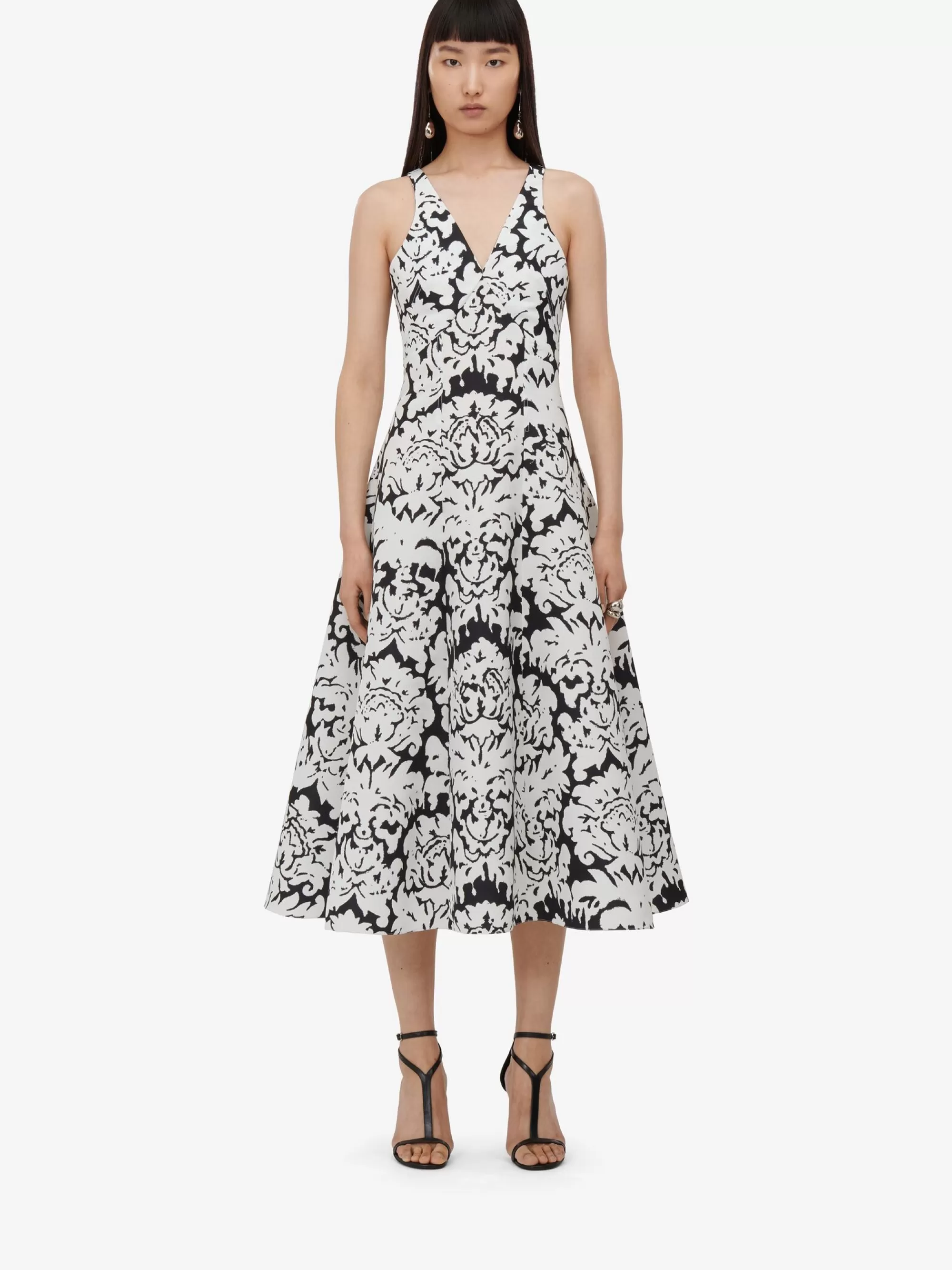 Women's Damask Midi Dress in >Alexander McQueen Best