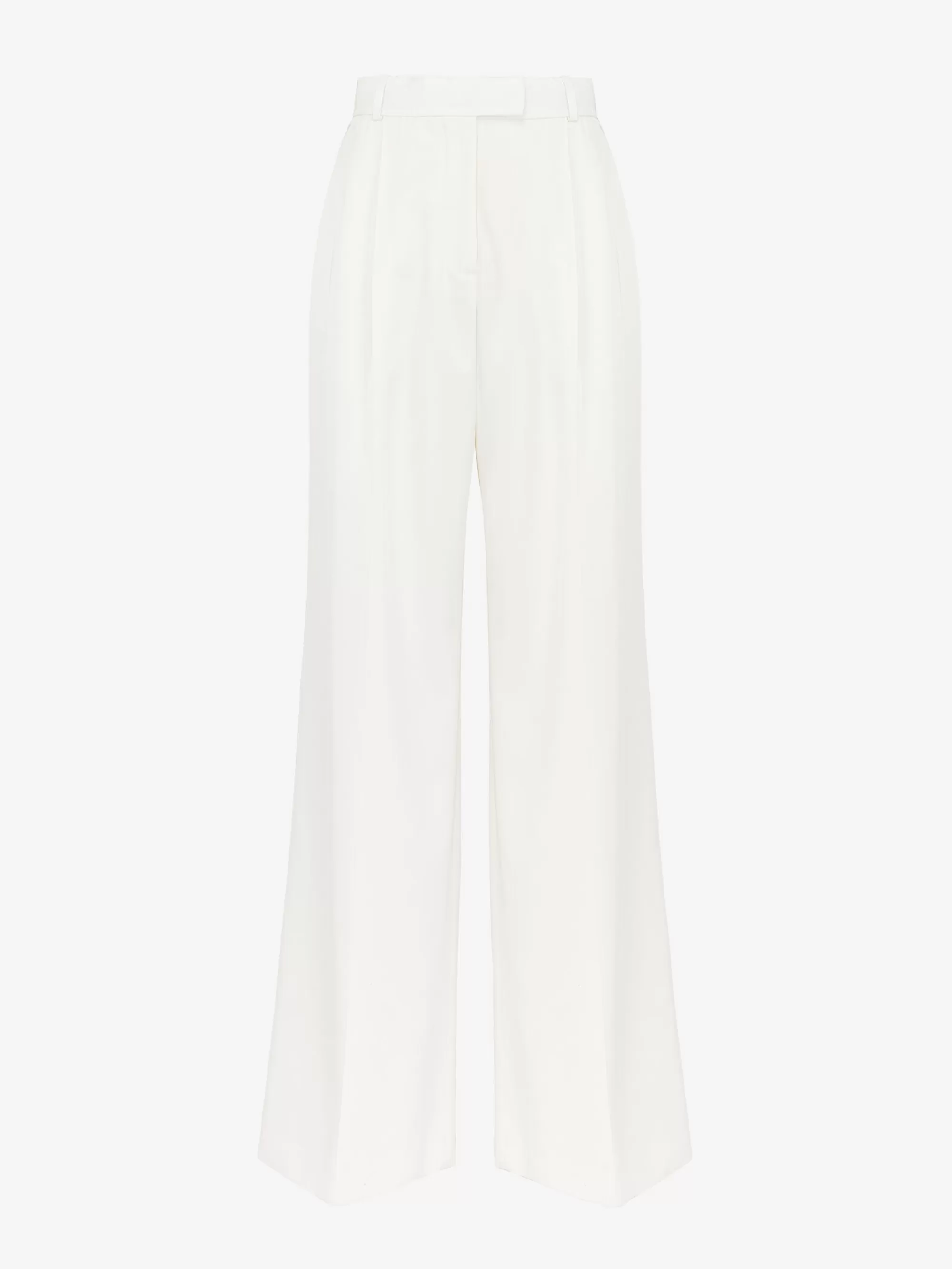 Women's Double Pleat Wide Leg Trousers in >Alexander McQueen Hot