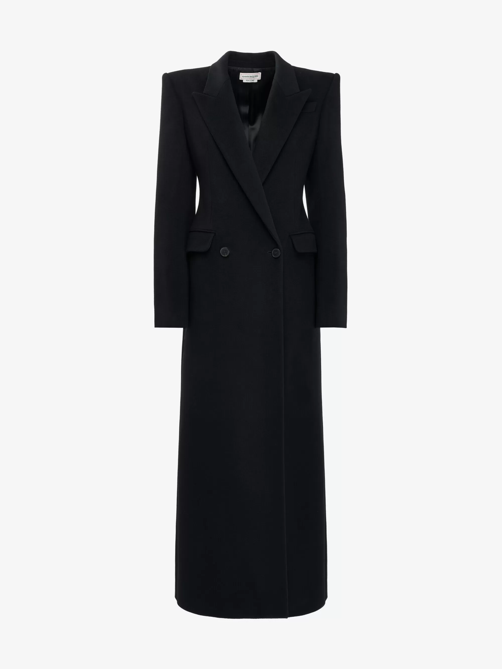 Women's Double-breasted Tailored Coat in >Alexander McQueen Flash Sale