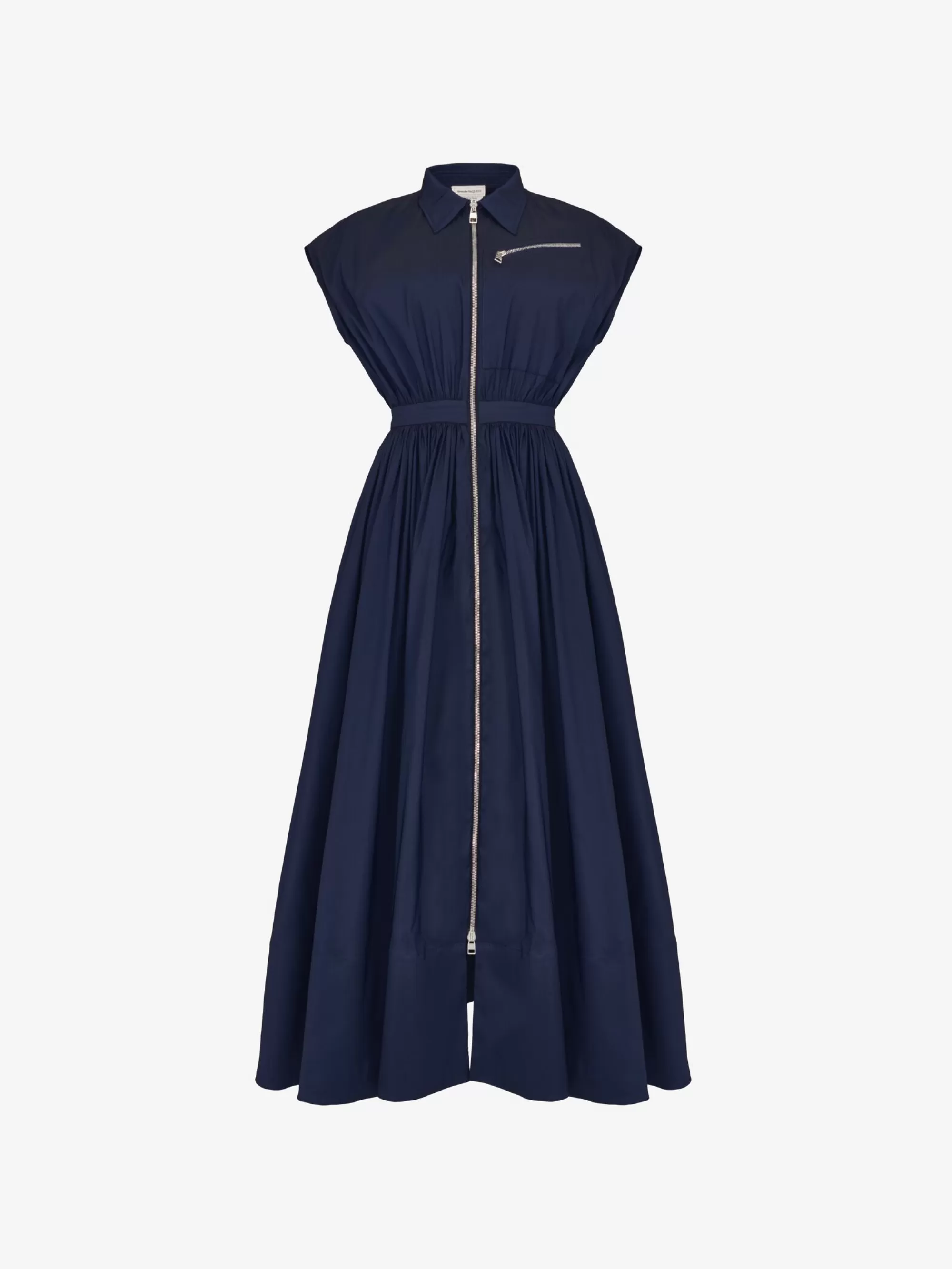 Women's Dropped Shoulder Shirt Dress in >Alexander McQueen Online