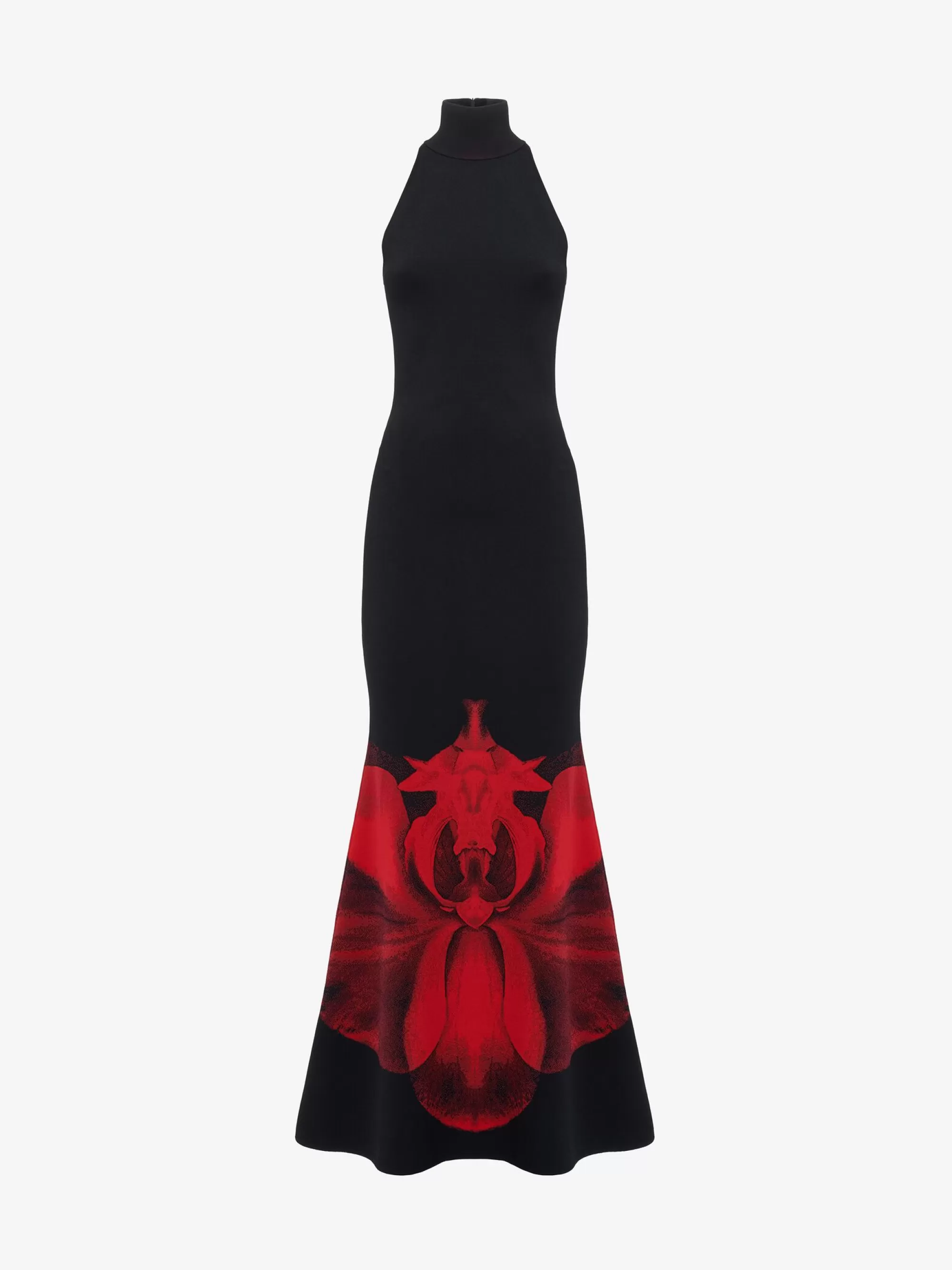 Women's Ethereal Orchid Long Dress in >Alexander McQueen Discount