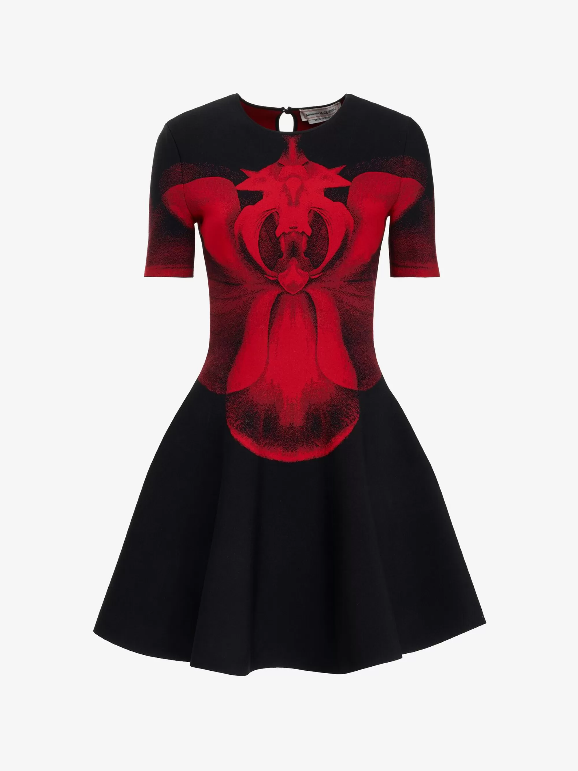 Women's Ethereal Orchid Mini Dress in >Alexander McQueen Shop