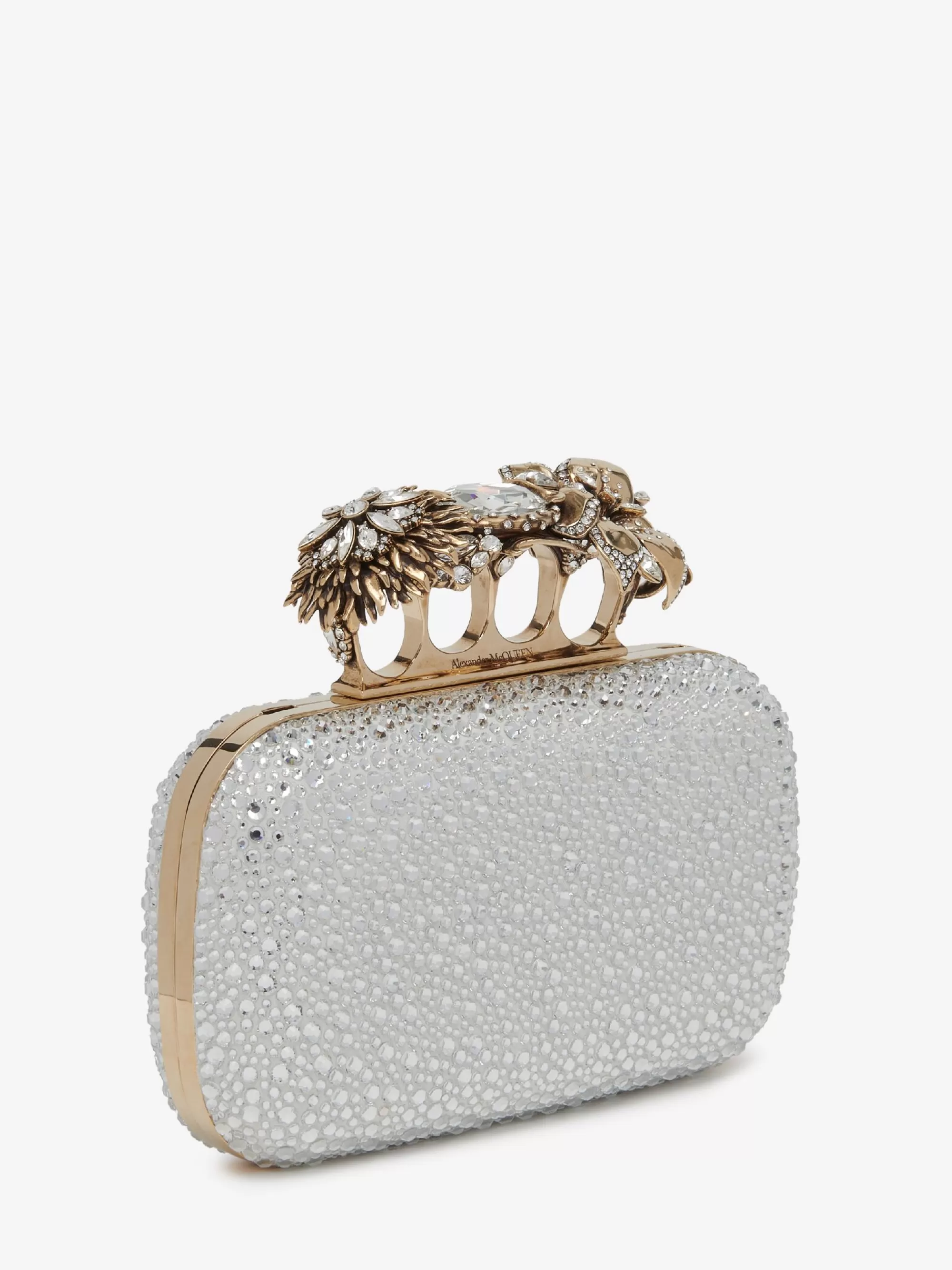 Women's Flower Knuckle Clutch in >Alexander McQueen Flash Sale