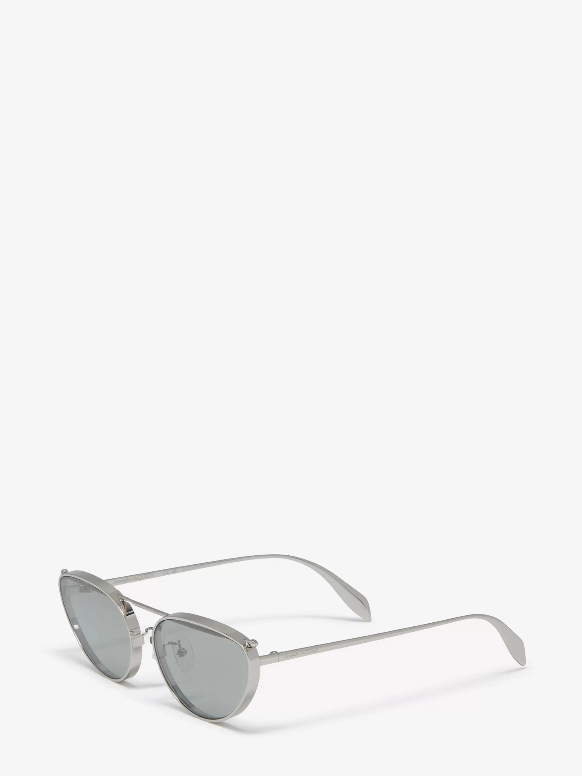 Women's Front Piercing Cat-eye Sunglasses in >Alexander McQueen Flash Sale