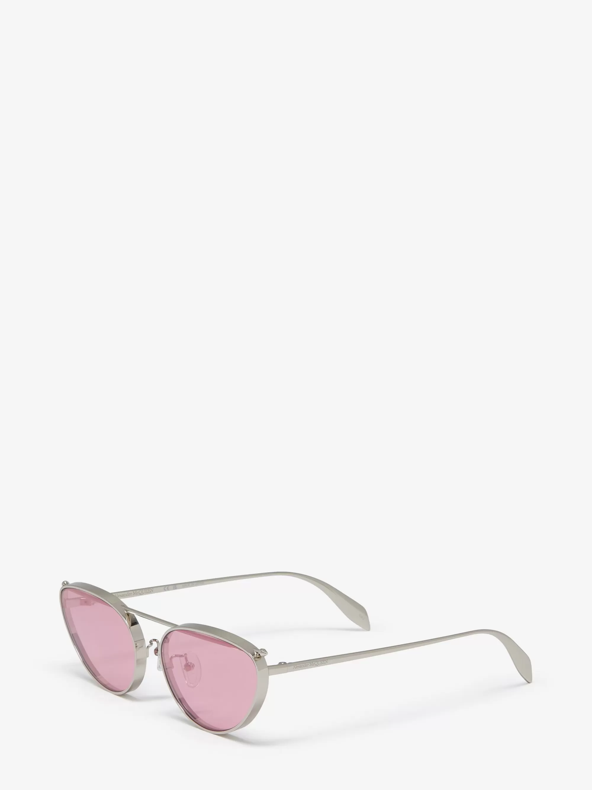 Women's Front Piercing Cat-eye Sunglasses in >Alexander McQueen Hot