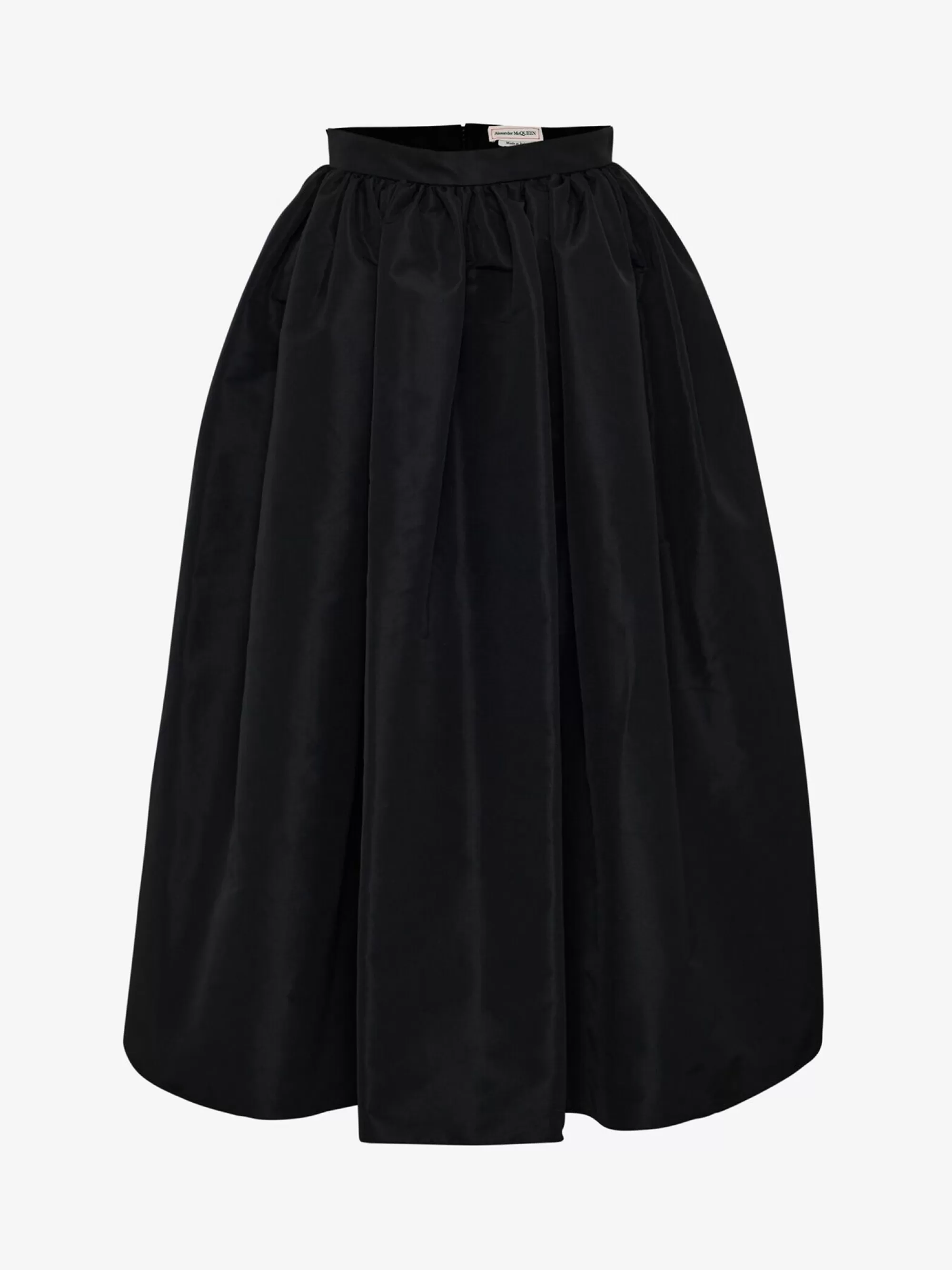 Women's Gathered Midi Skirt in >Alexander McQueen Best