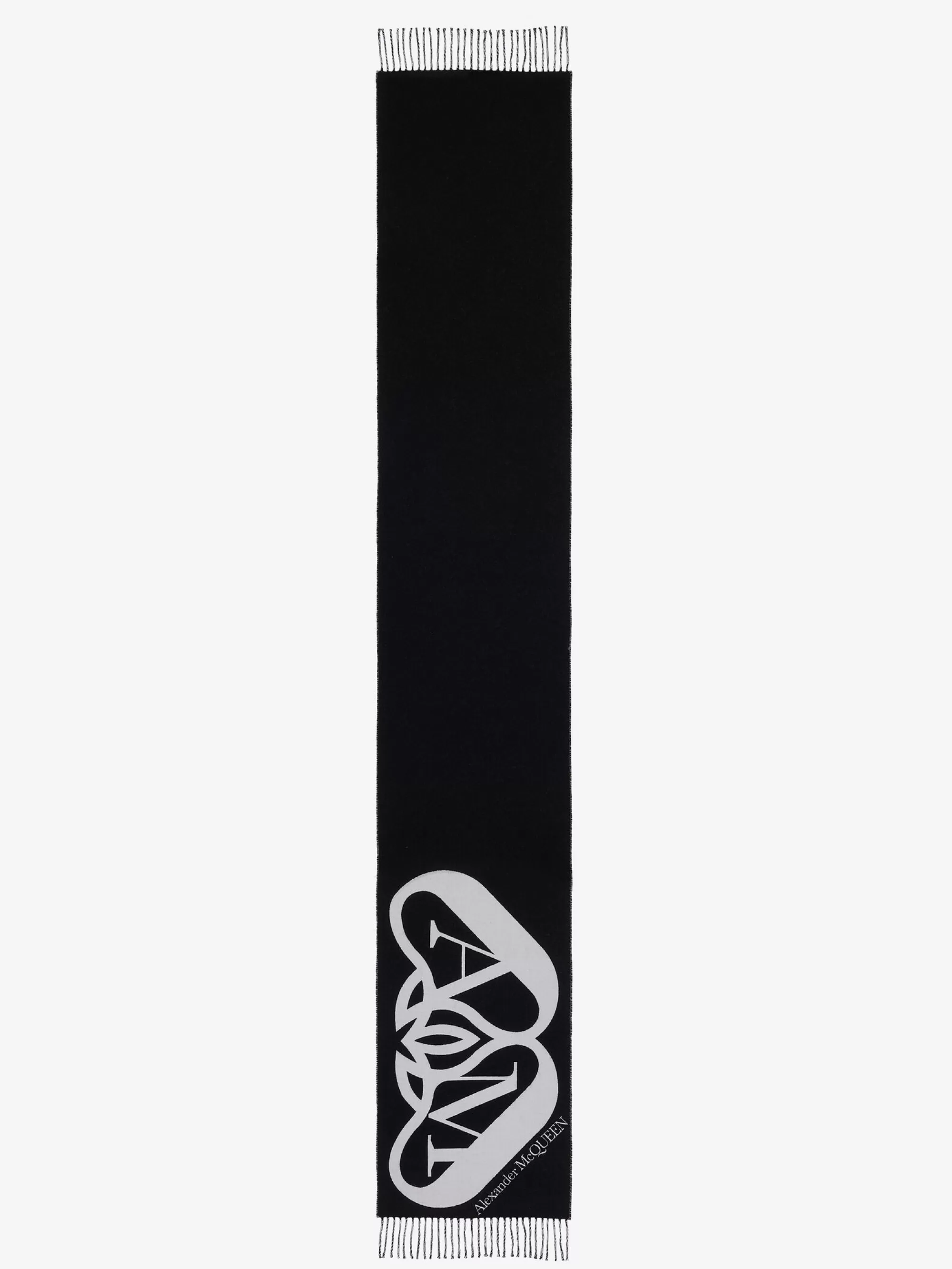 Women's Half Seal Logo Scarf in >Alexander McQueen Cheap