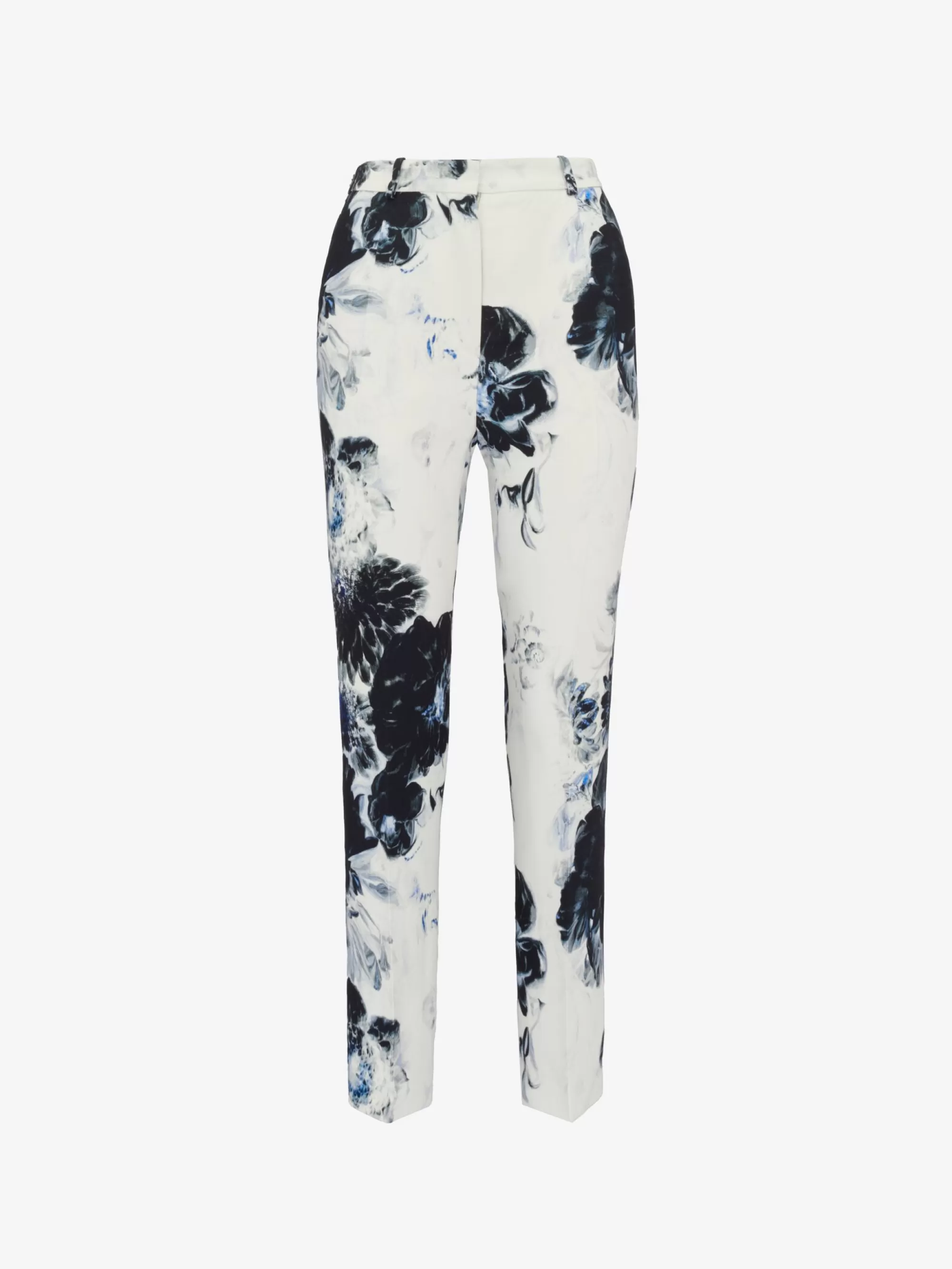 Women's High-waisted Cigarette Trousers in >Alexander McQueen Flash Sale