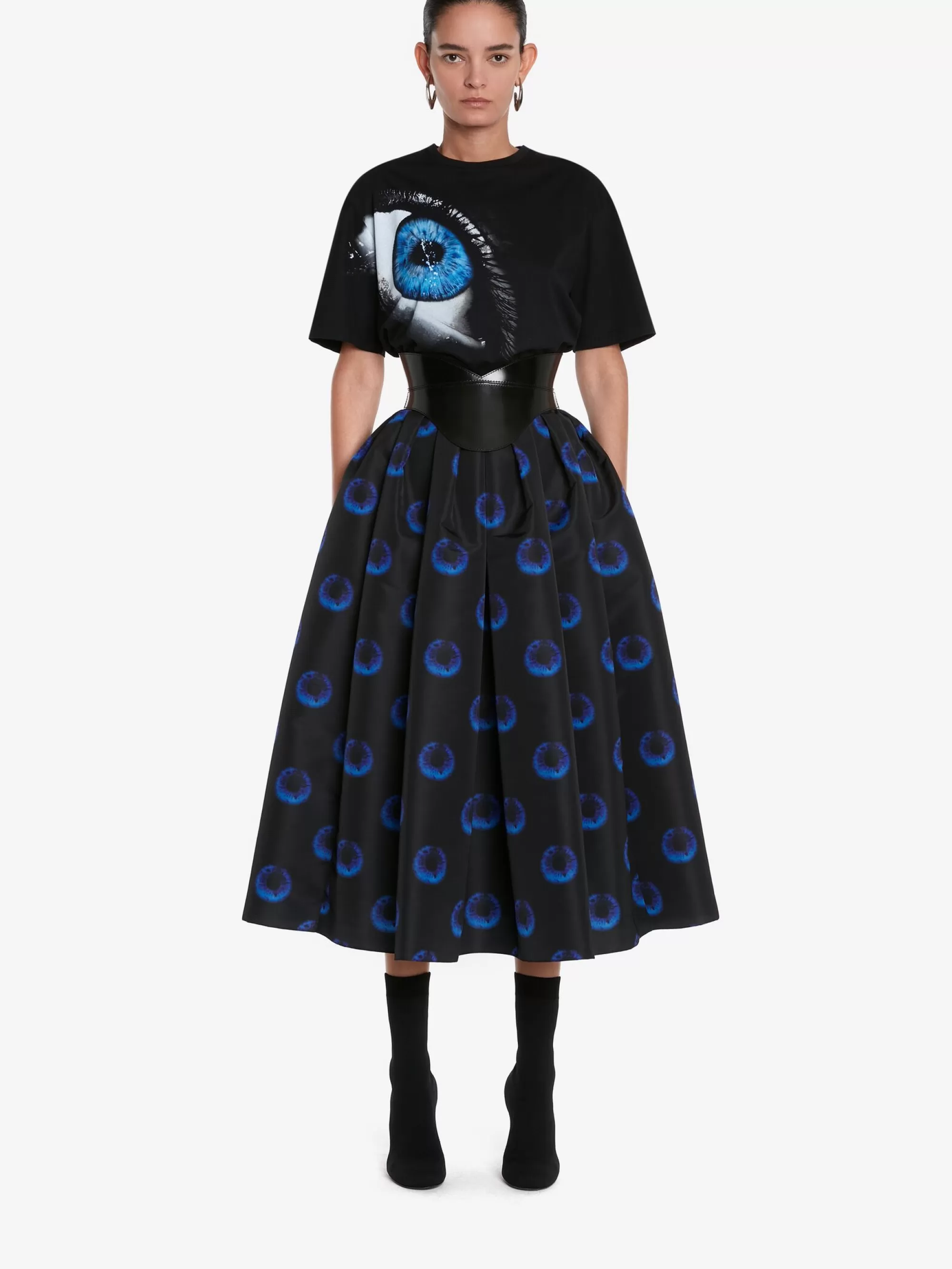 Women's Iris Oversized T-shirt in >Alexander McQueen Hot