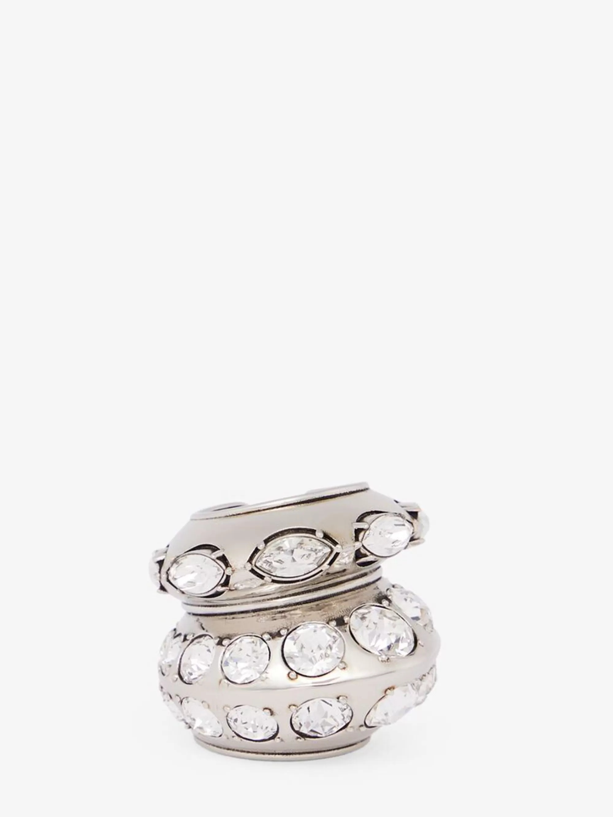 Women's Jewelled Accumulation Ring in >Alexander McQueen Discount