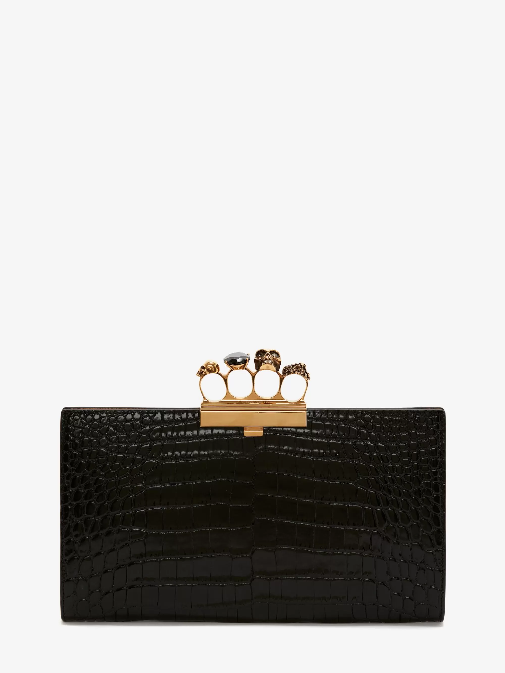 Women's Jewelled Flat Pouch in >Alexander McQueen Online