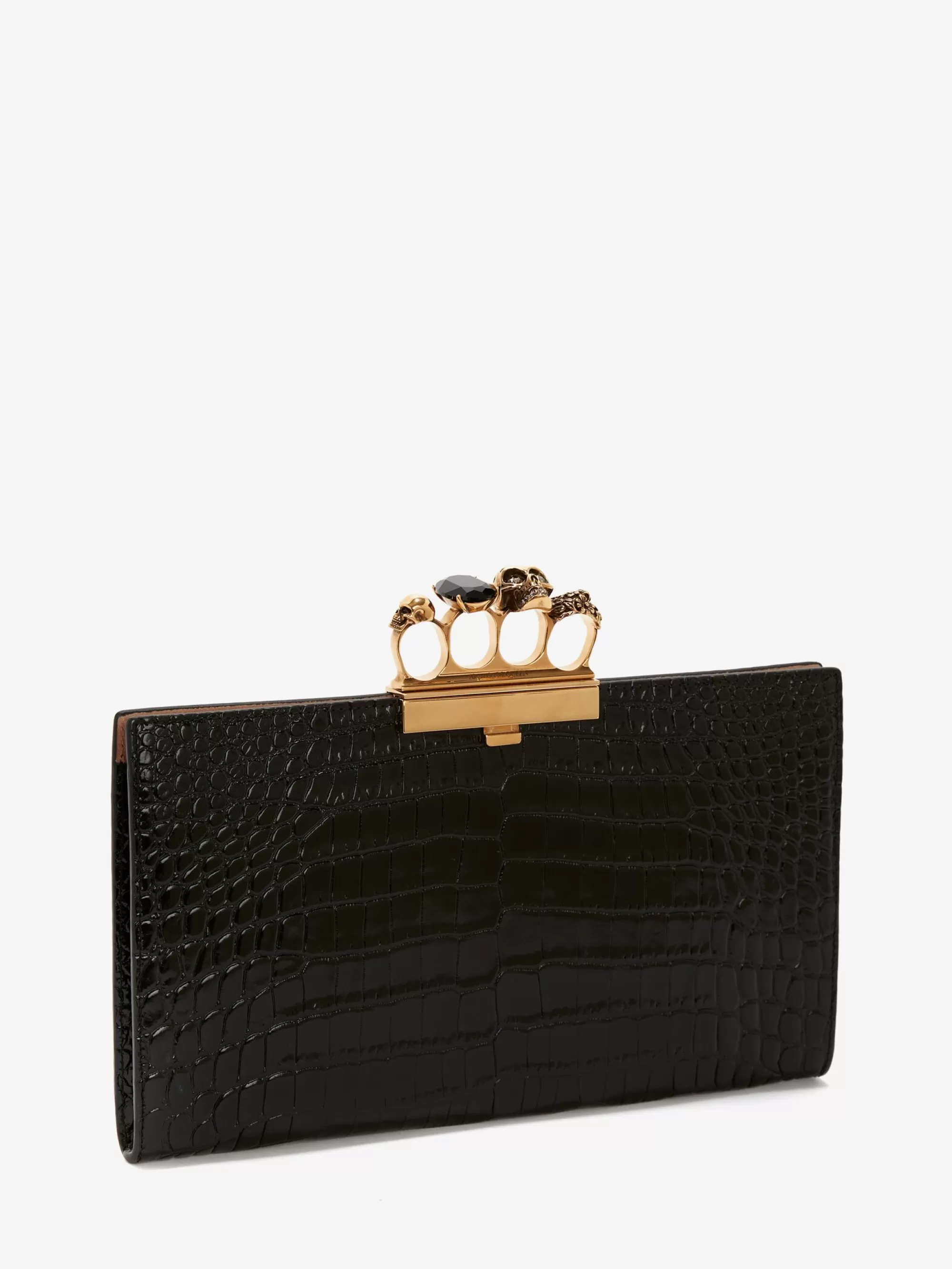 Women's Jewelled Flat Pouch in >Alexander McQueen Online