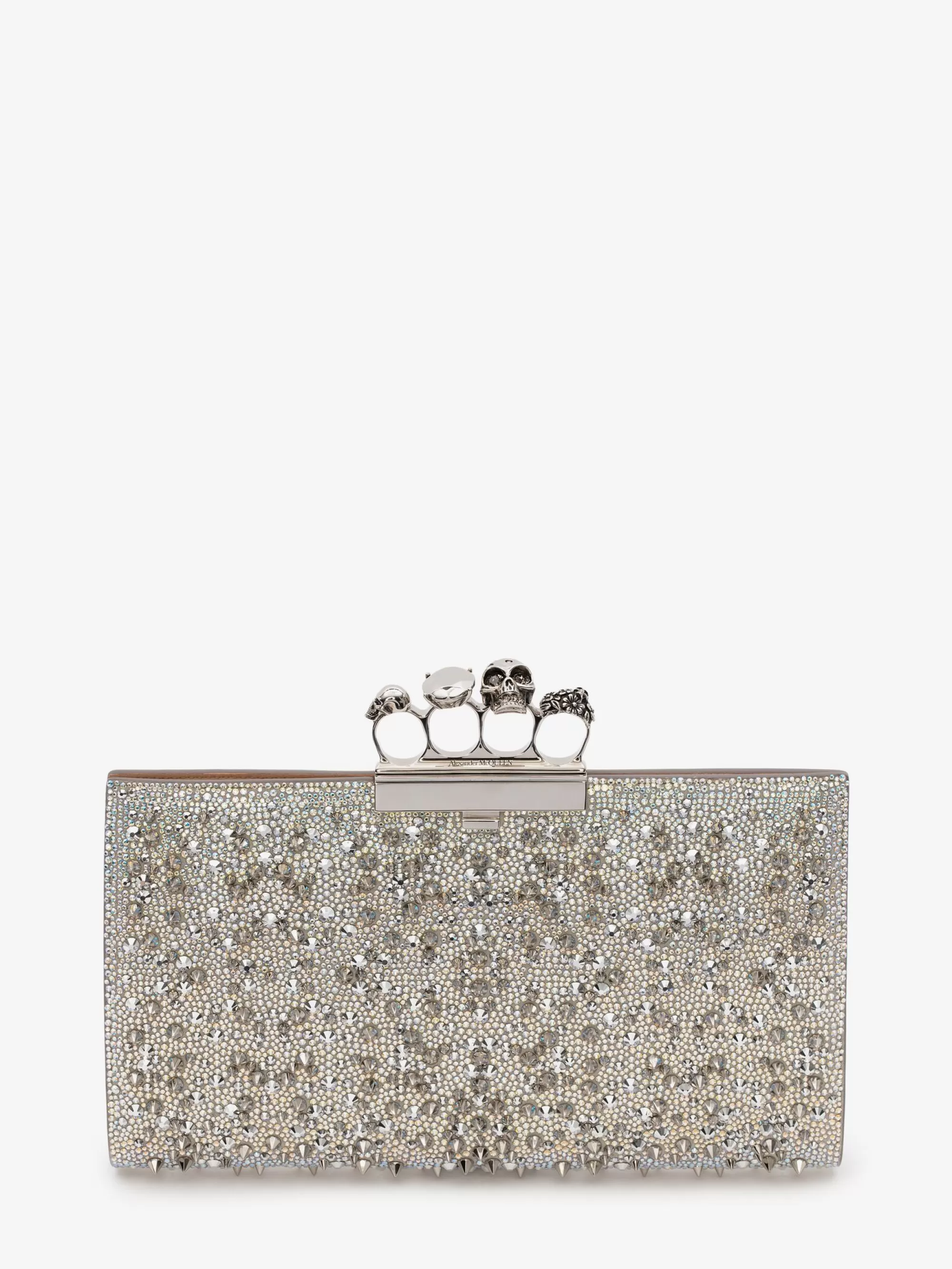 Women's Jewelled Flat Pouch in >Alexander McQueen Hot