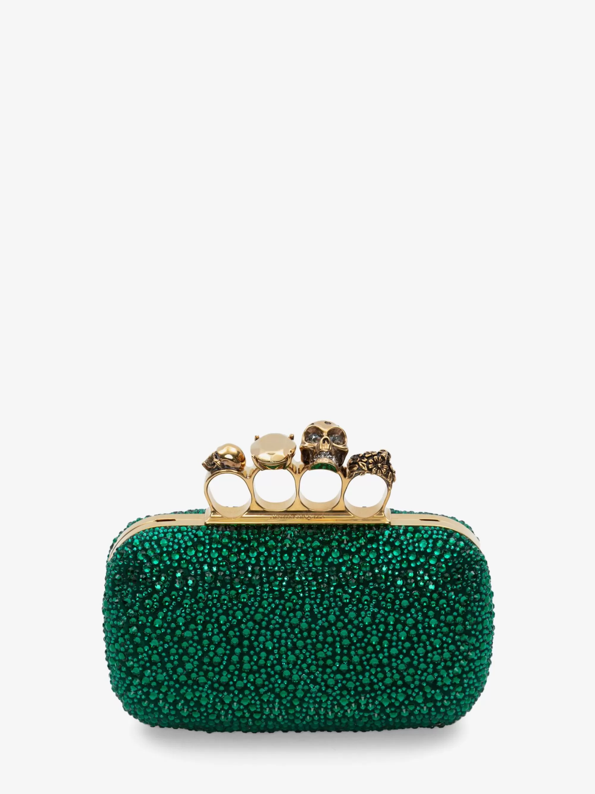 Women's Knuckle Clutch in >Alexander McQueen Best Sale