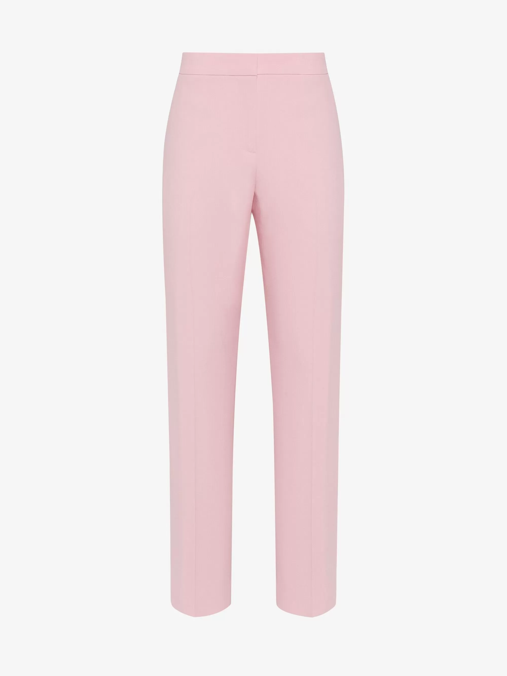 Women's Leaf Crepe Cigarette Trousers in >Alexander McQueen Fashion