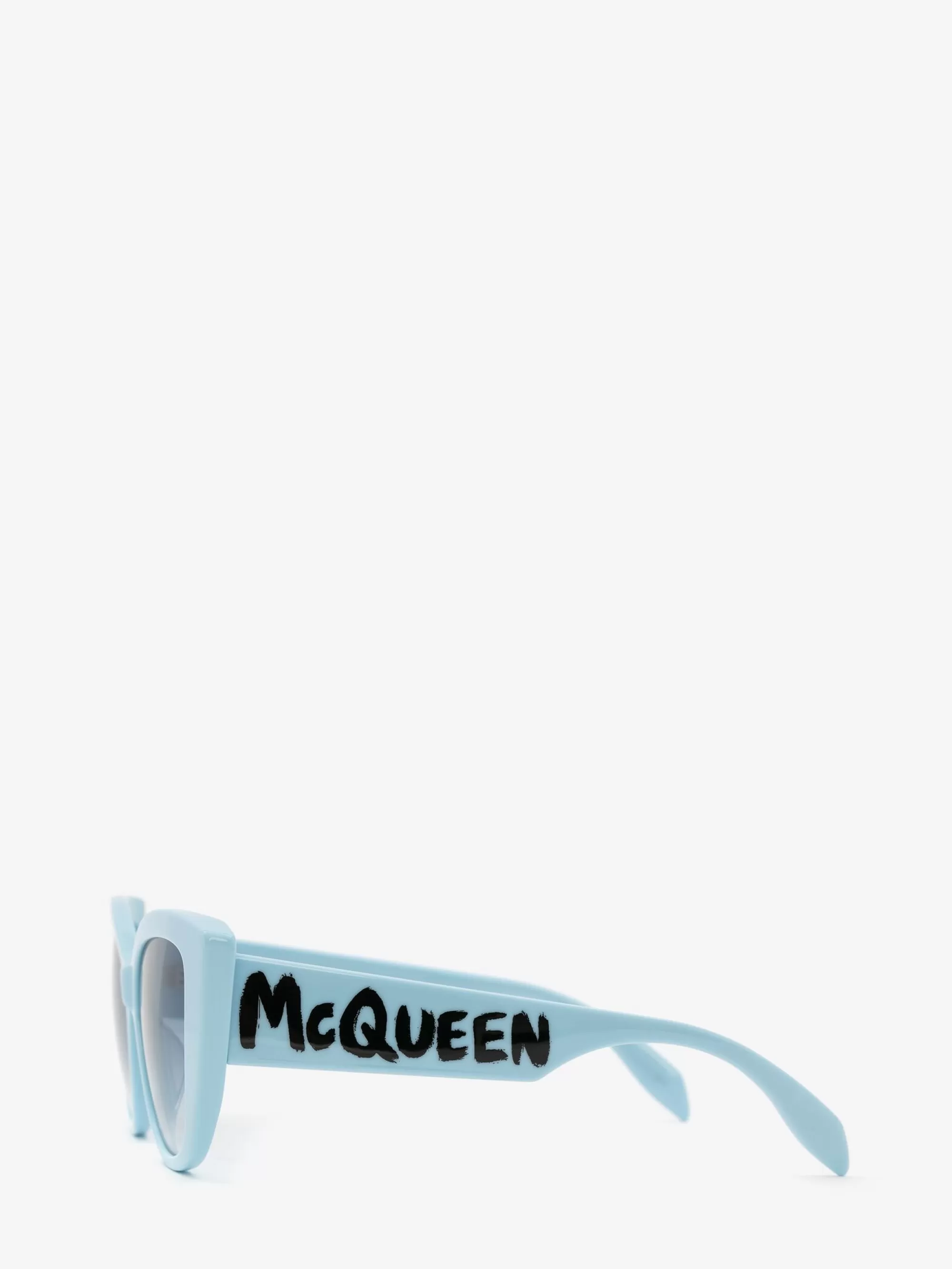 Women's McQueen Graffiti Cat-eye Sunglasses in >Alexander McQueen Flash Sale