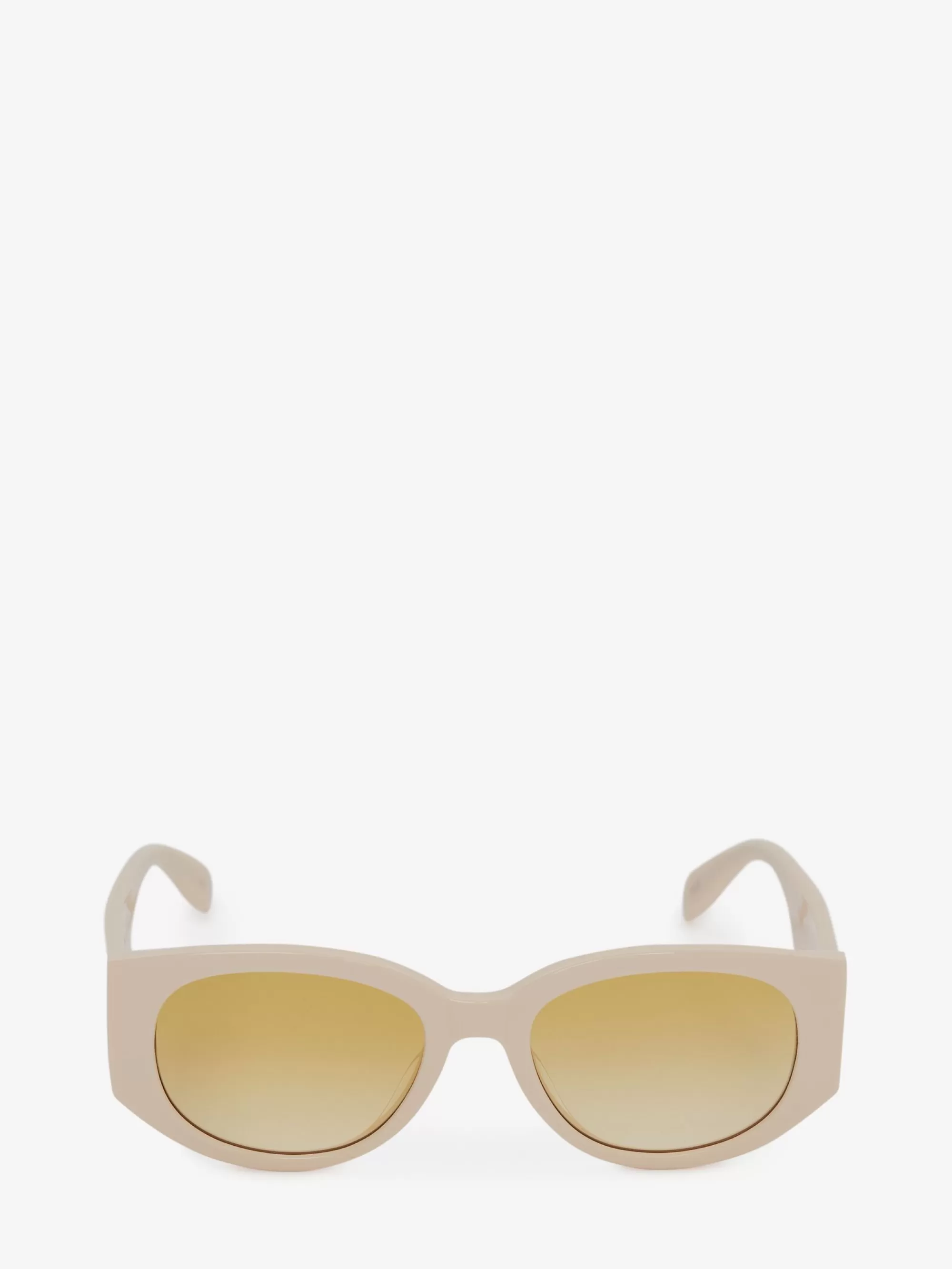 Women's McQueen Graffiti Oval Sunglasses in >Alexander McQueen Online