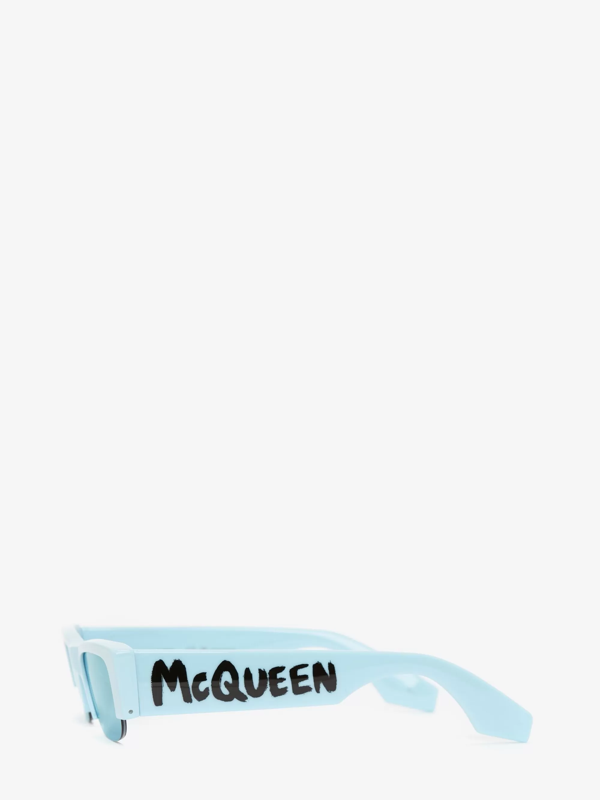 Women's McQueen Graffiti Slashed Sunglasses in >Alexander McQueen Outlet