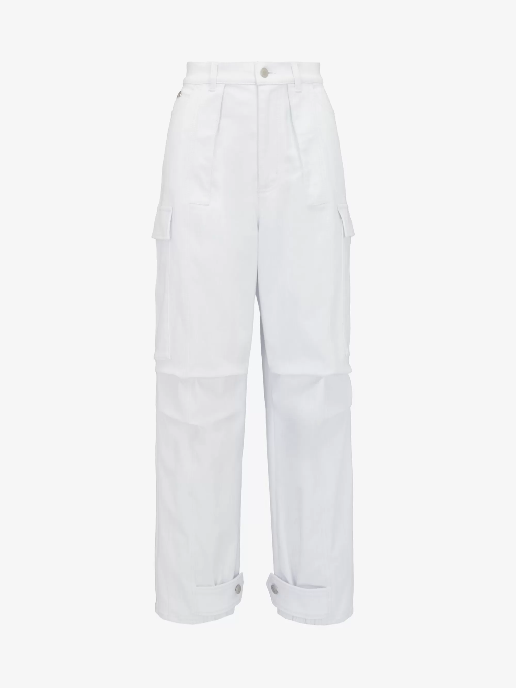 Women's Military Cargo Jeans in >Alexander McQueen Flash Sale