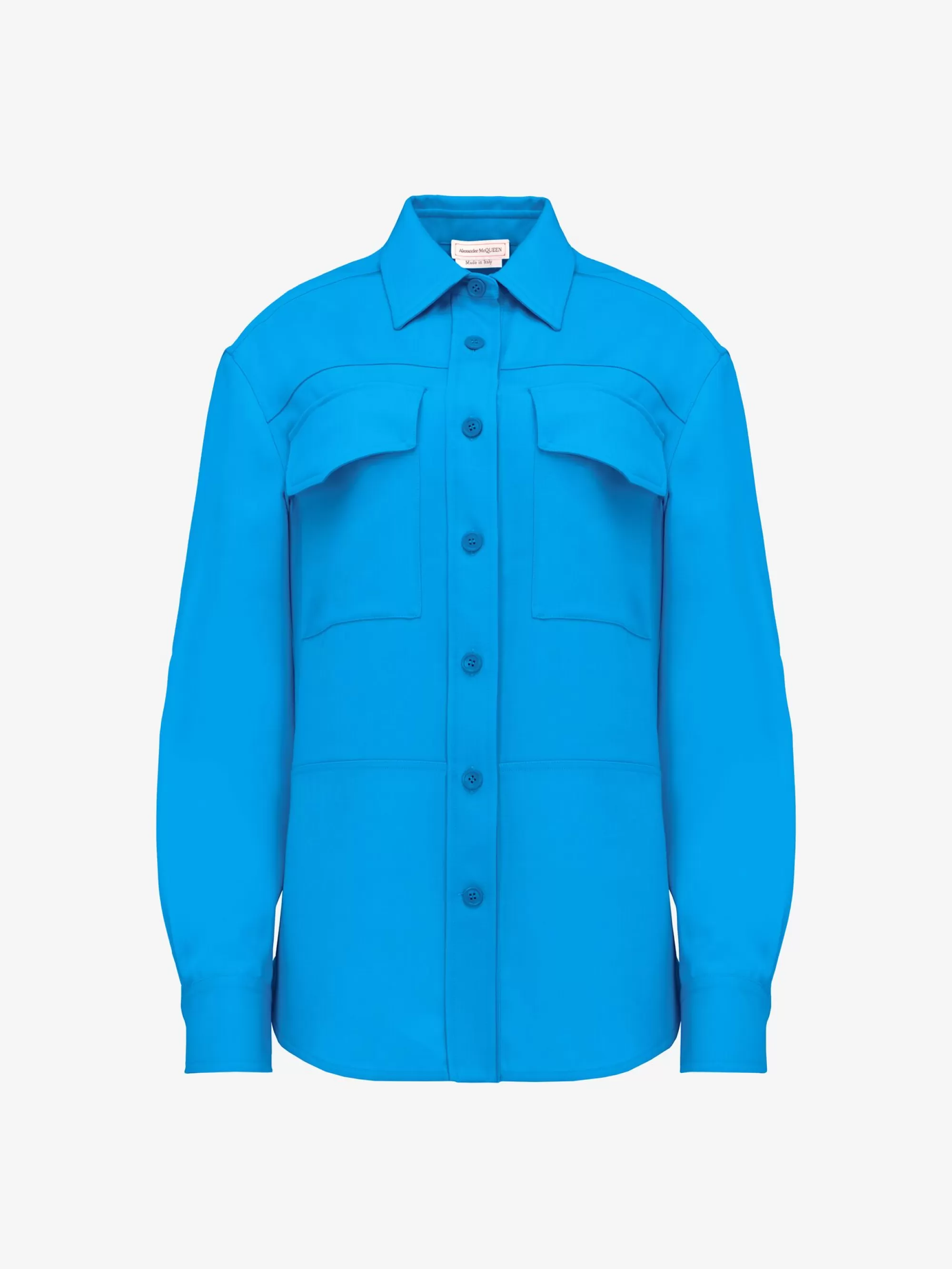 Women's Military Pocket Shirt in >Alexander McQueen Outlet