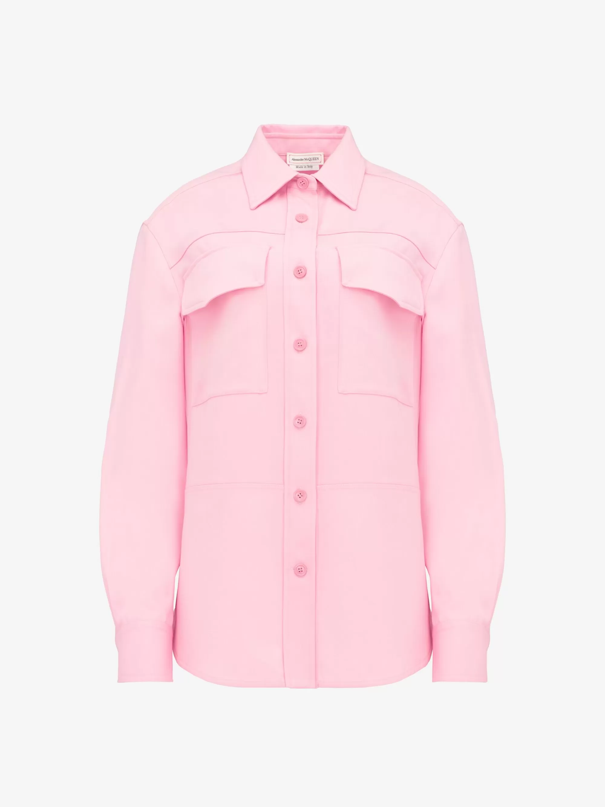 Women's Military Pocket Shirt in >Alexander McQueen Clearance