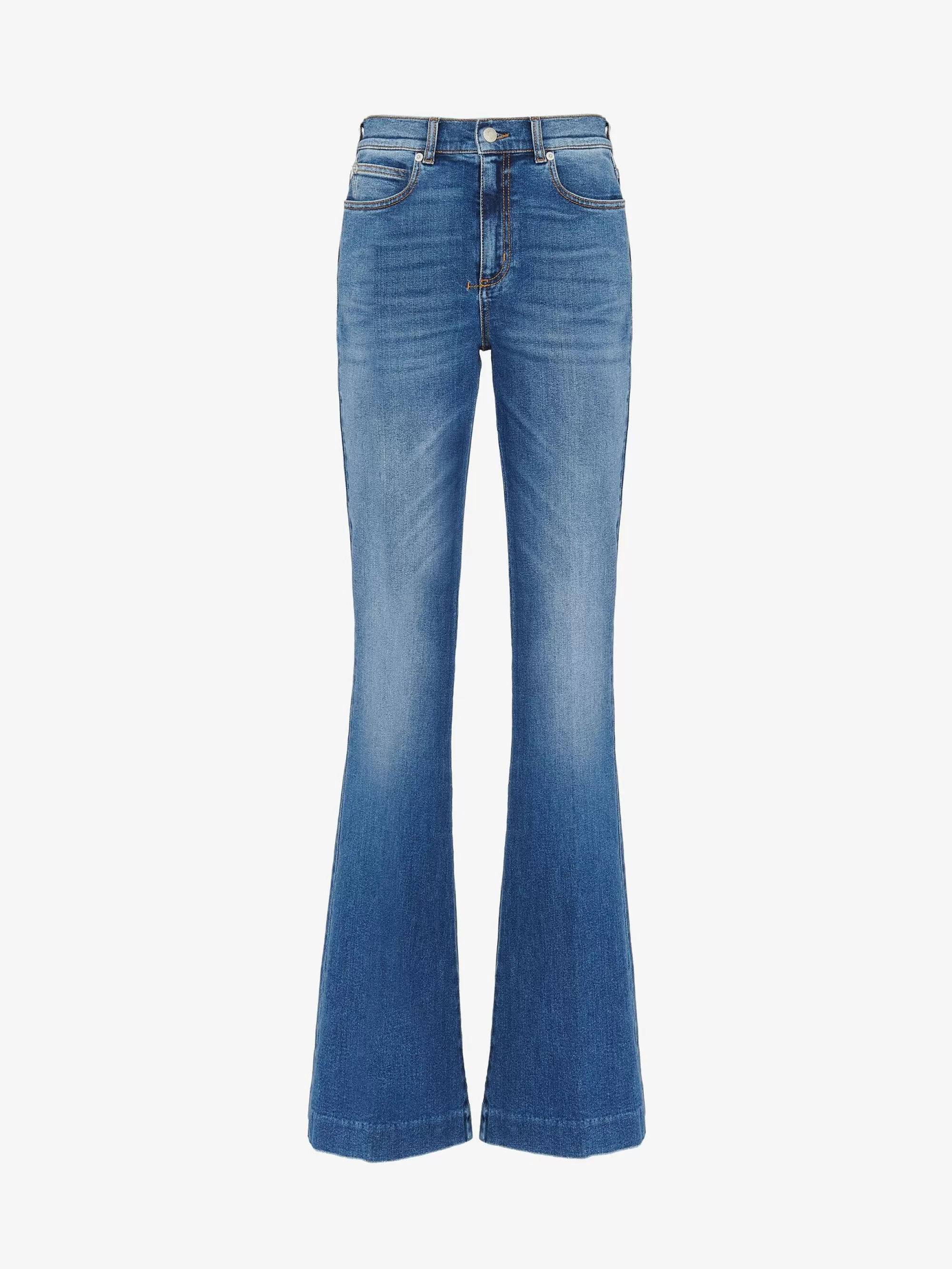 Women's Narrow Bootcut Denim Trouser in >Alexander McQueen Store