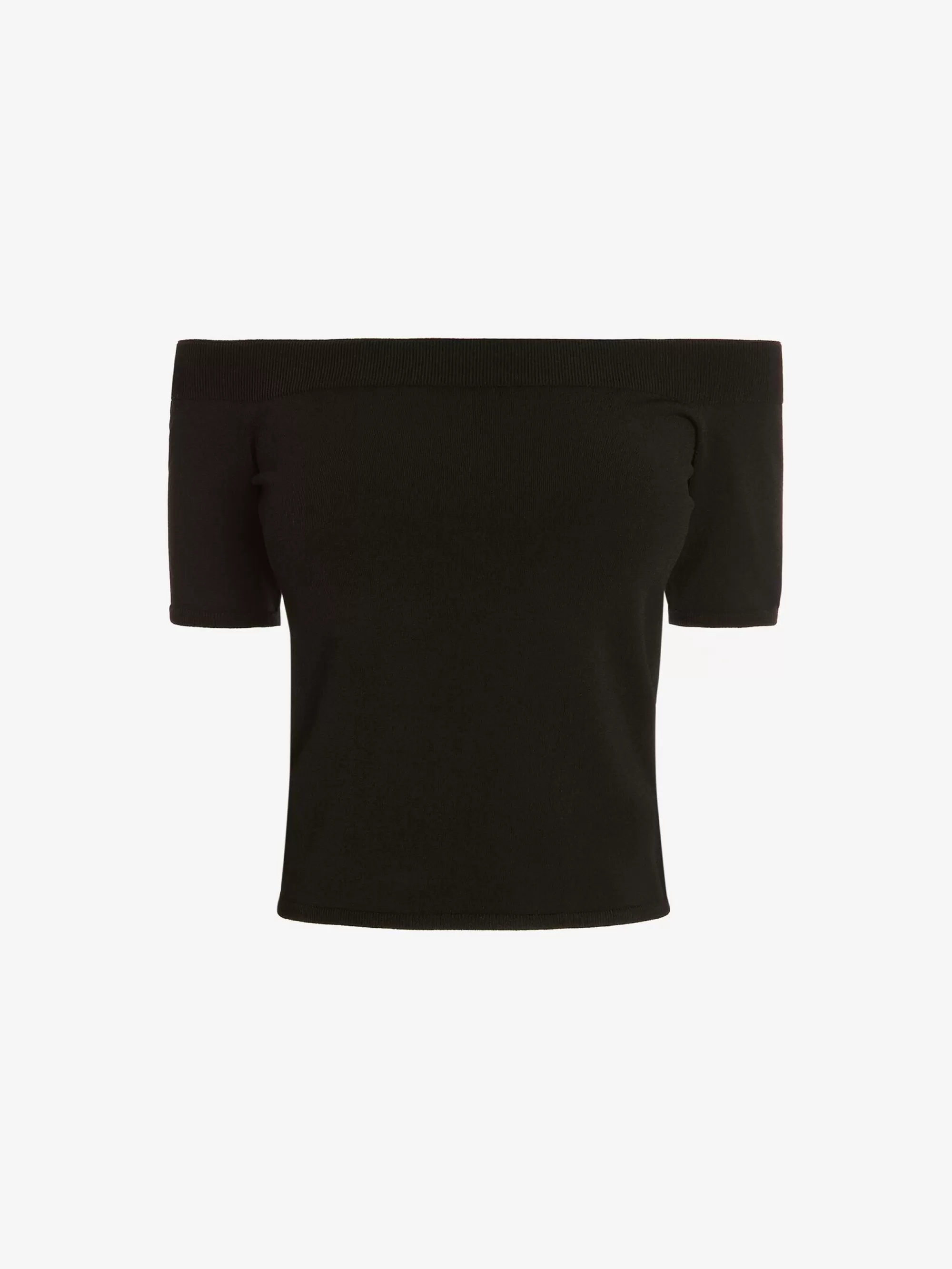 Women's Off-the-shoulder Knit Top in >Alexander McQueen Best