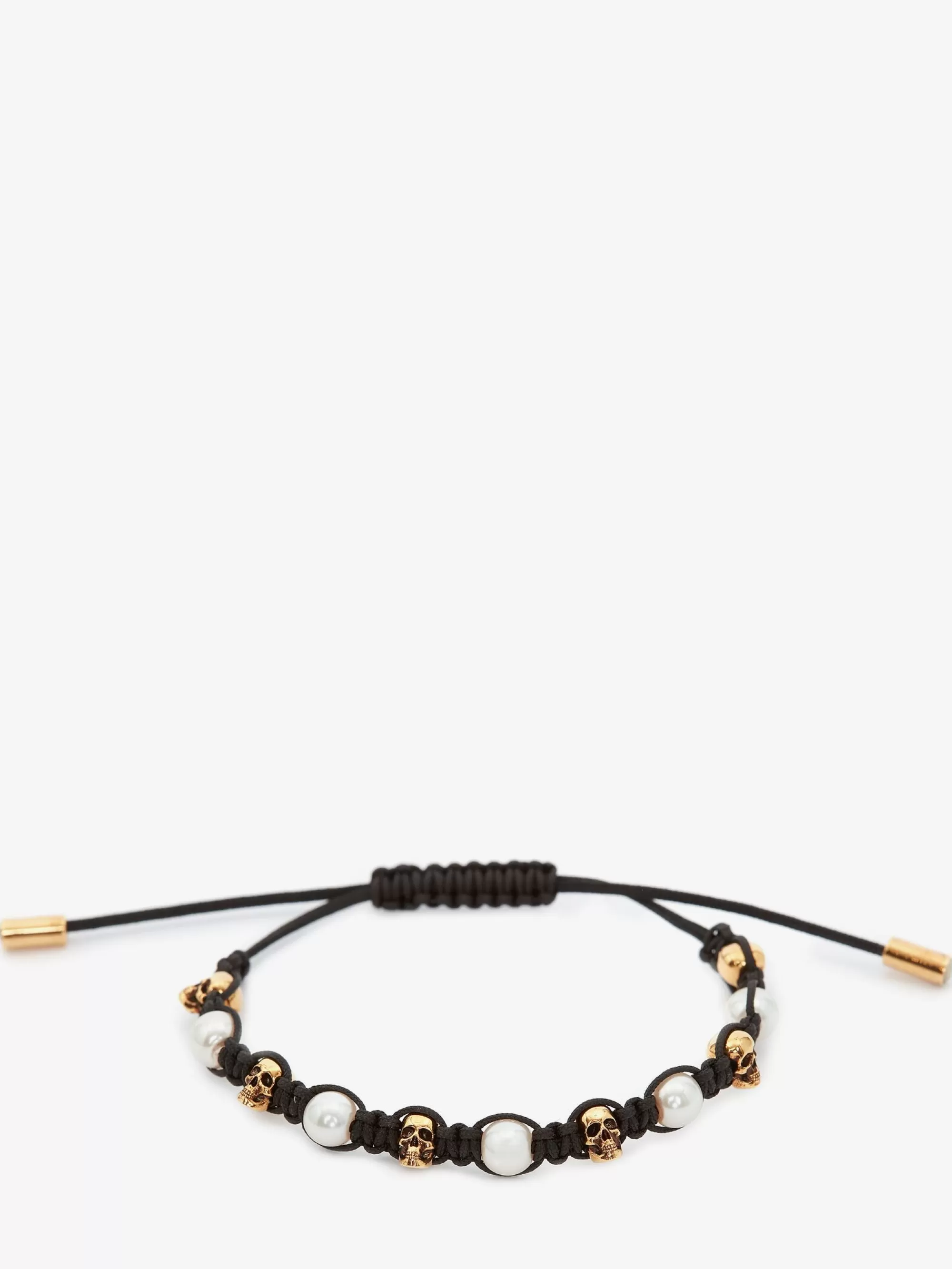 Women's Pearly Skull Friendship Bracelet in >Alexander McQueen Store