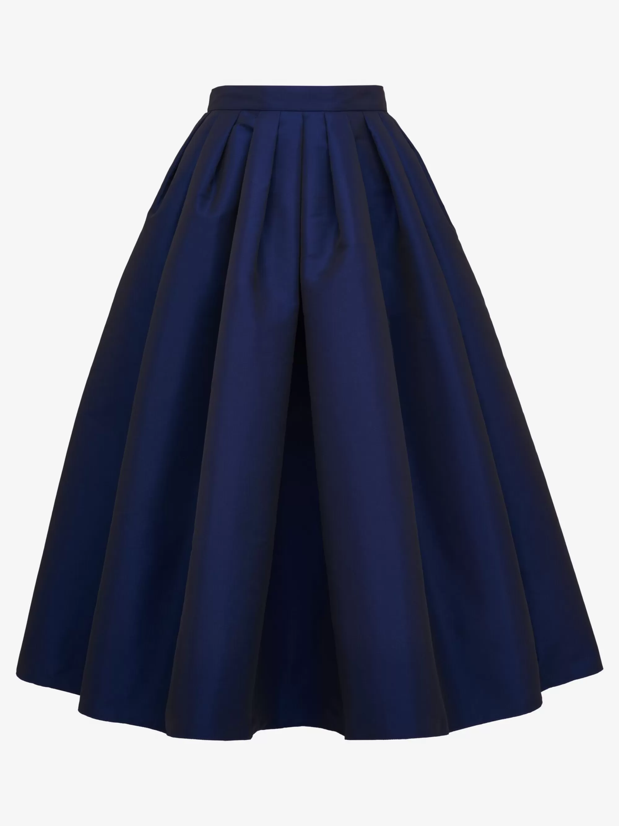 Women's Pleated Midi Skirt in >Alexander McQueen Cheap